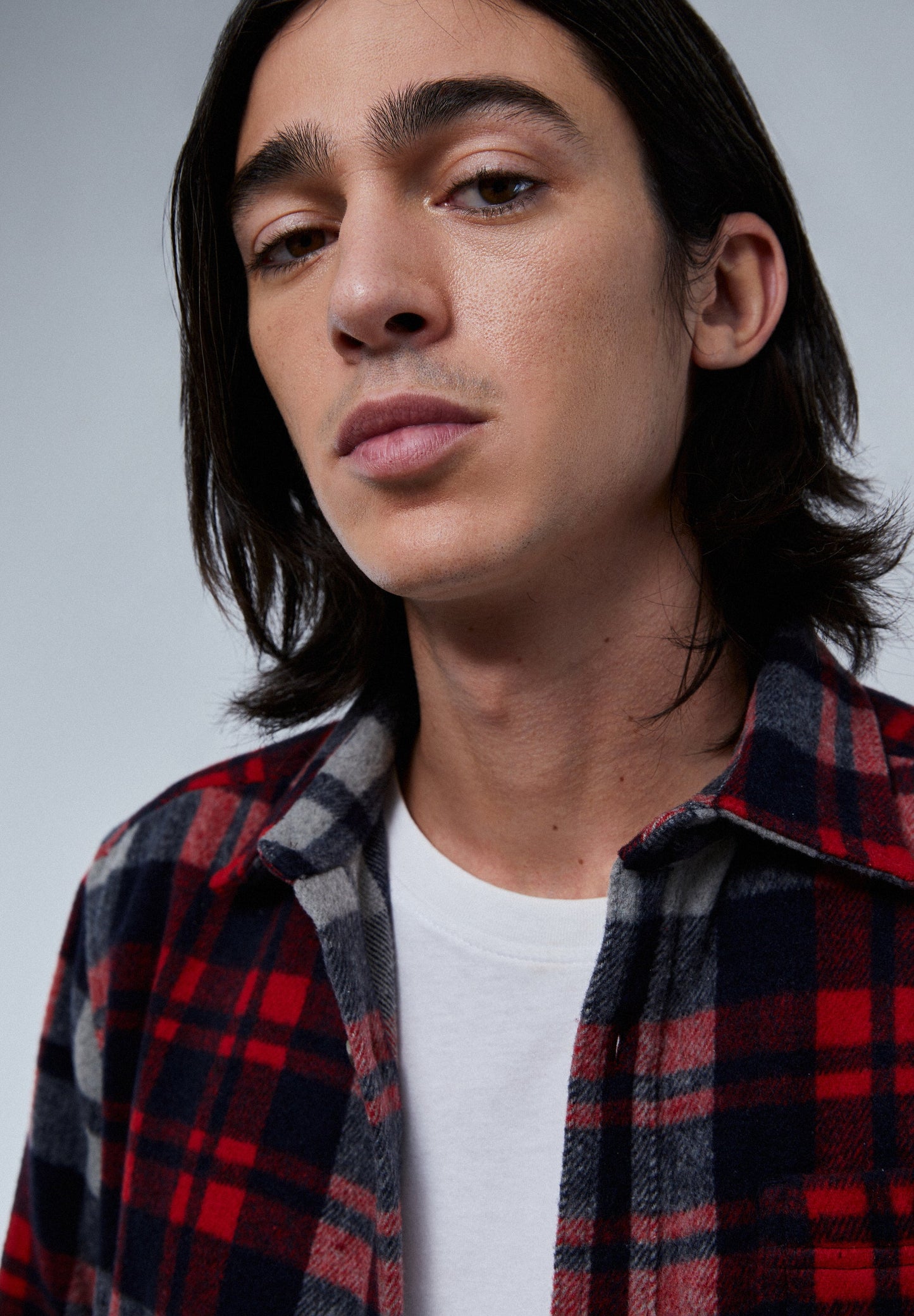 CAMISA COMPRIDA XADREZ EM FLANELA