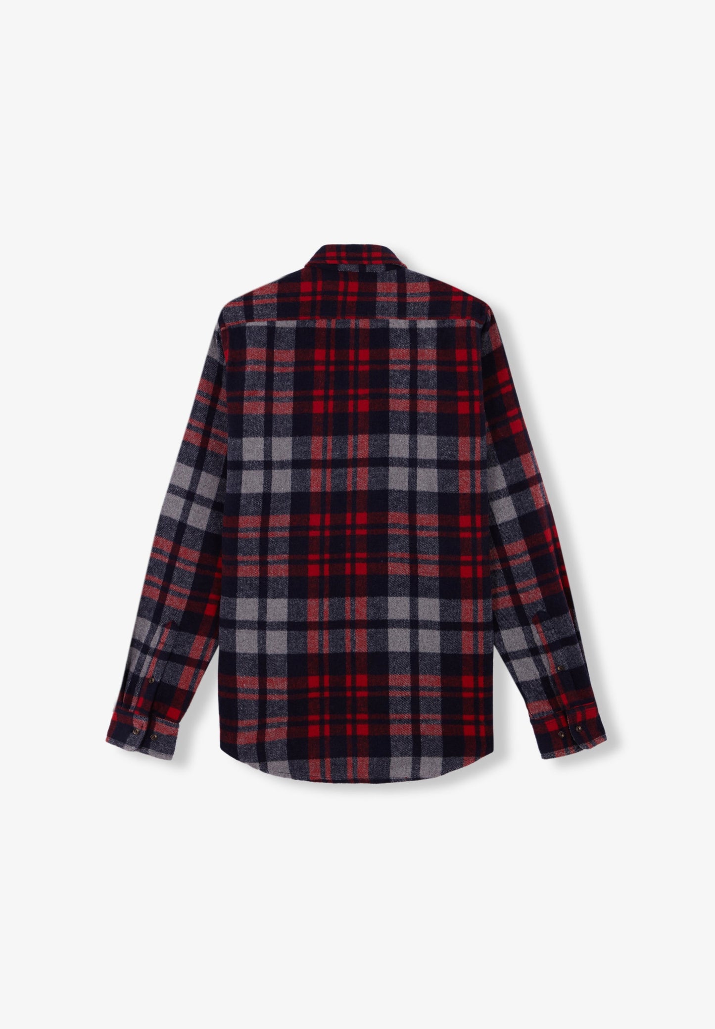 CAMISA COMPRIDA XADREZ EM FLANELA