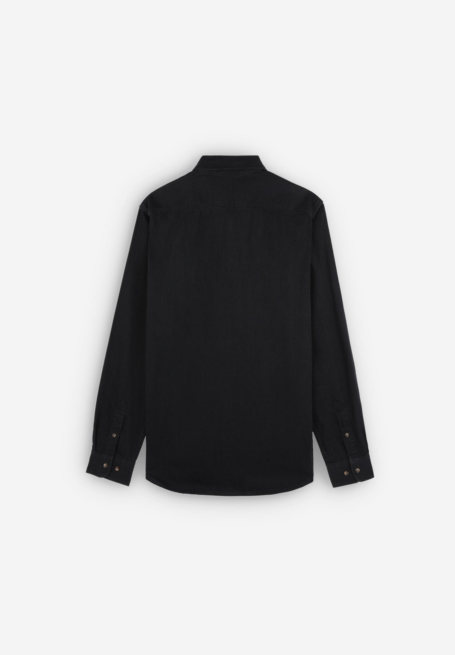 CAMISA DENIM COM BOLSOS