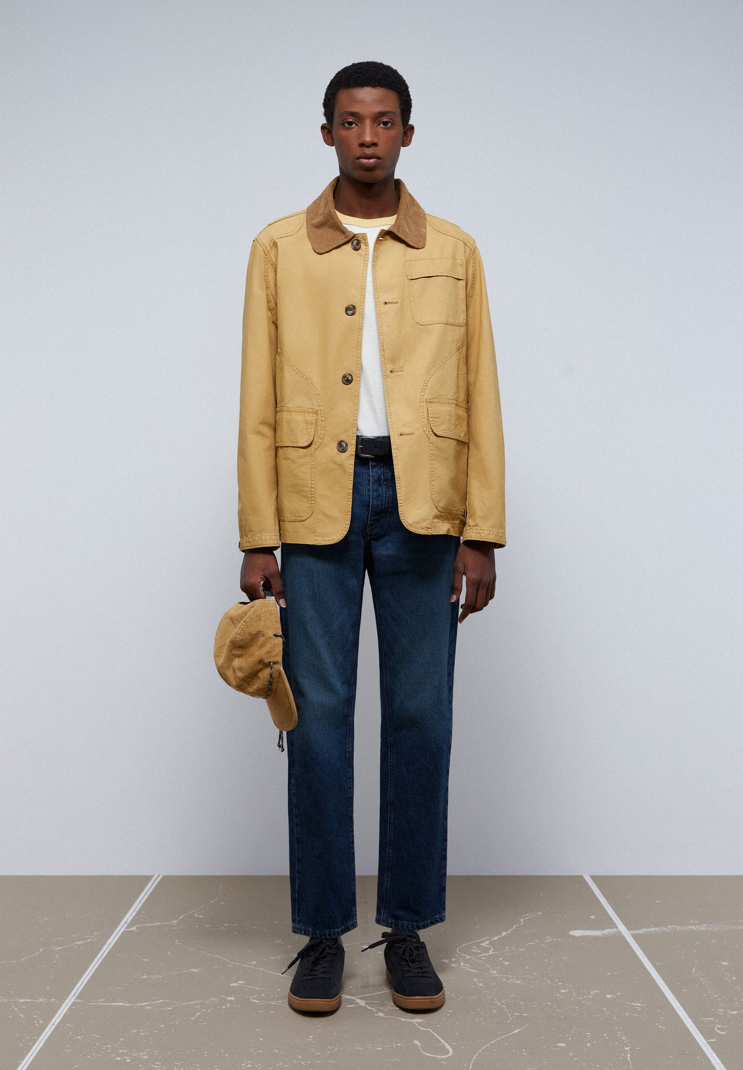 CARDIGAN PREMIUM COM GOLA DE BOMBAZINA A CONTRASTAR