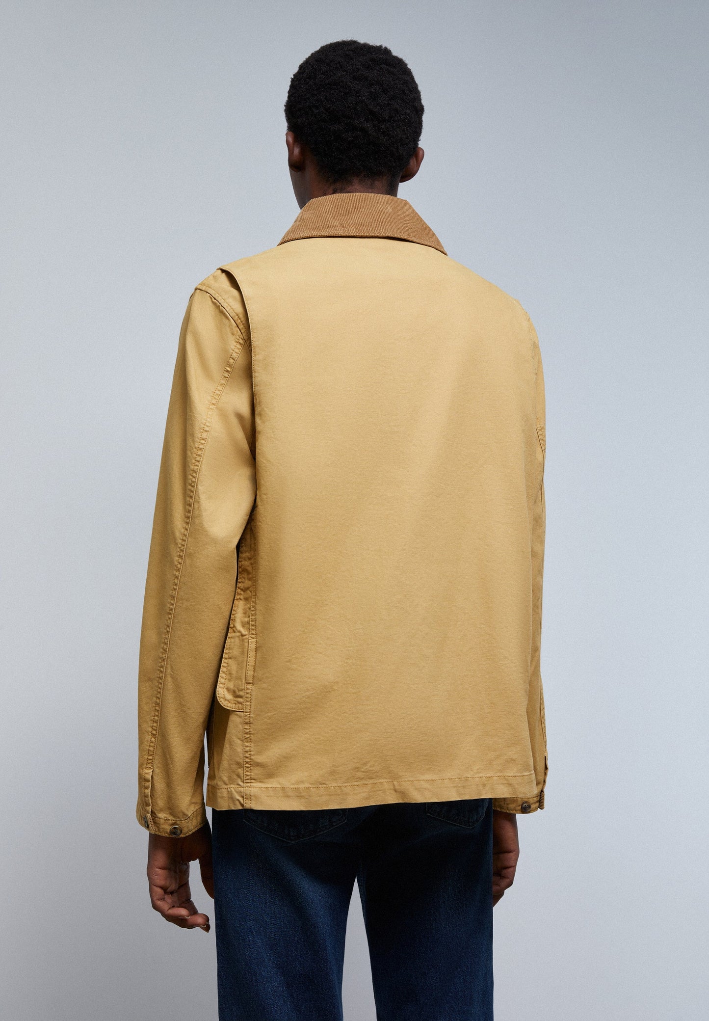 CARDIGAN PREMIUM COM GOLA DE BOMBAZINA A CONTRASTAR