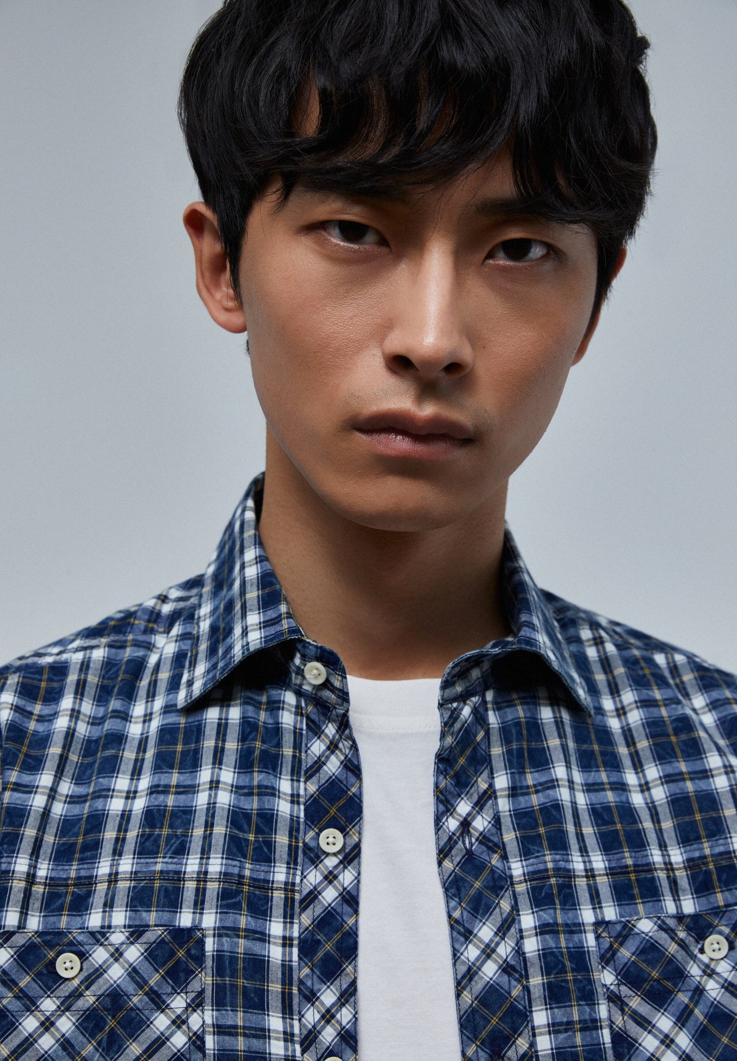 CAMISA XADREZ COM BOLSOS