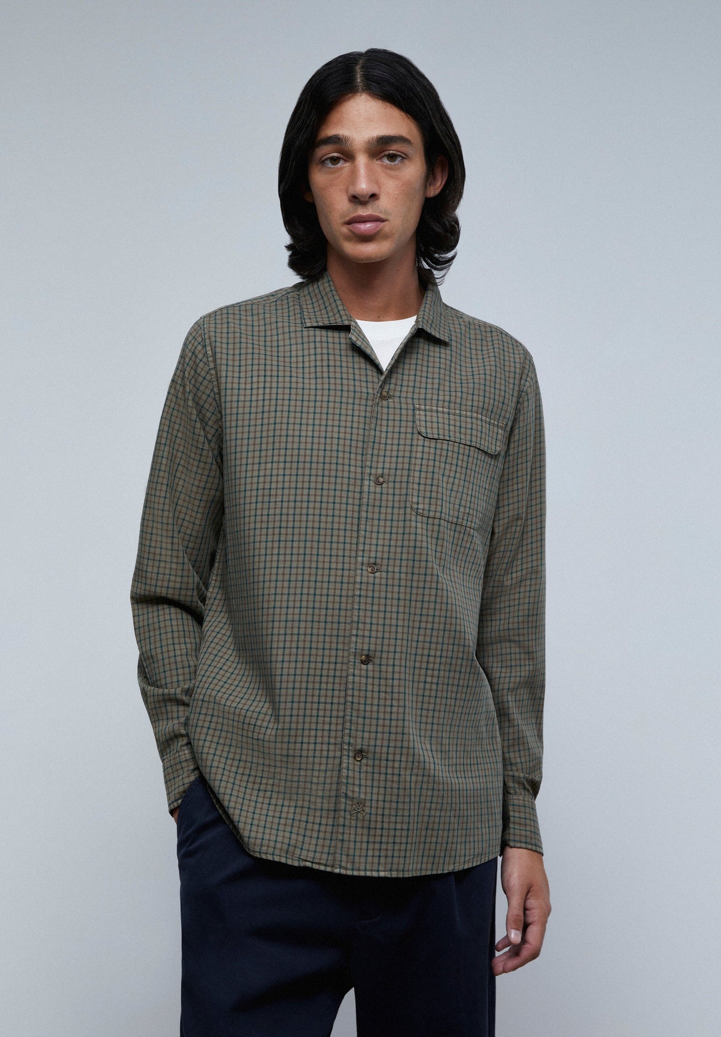 CAMISA DE PIJAMA EM XADREZ