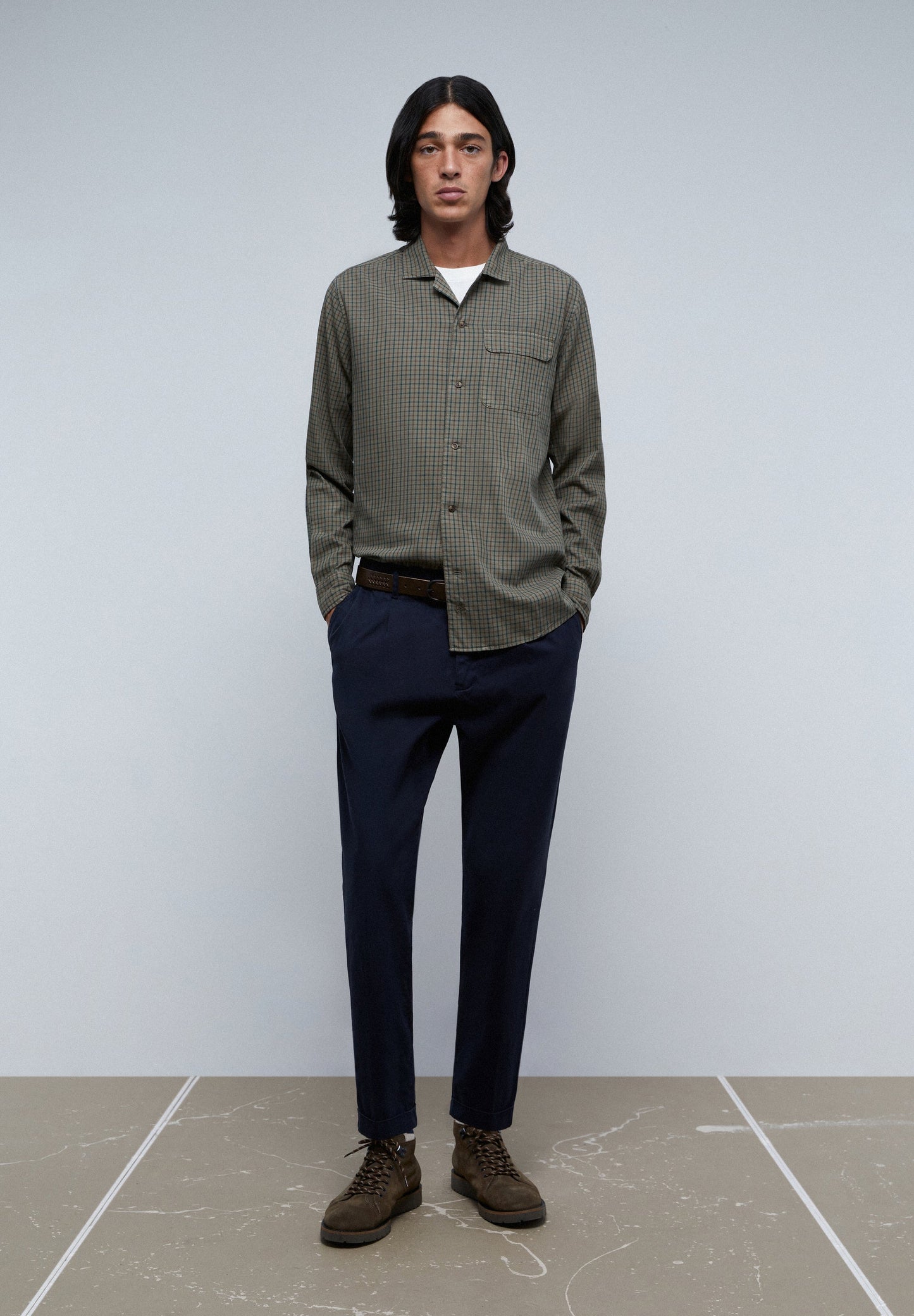 CAMISA DE PIJAMA EM XADREZ