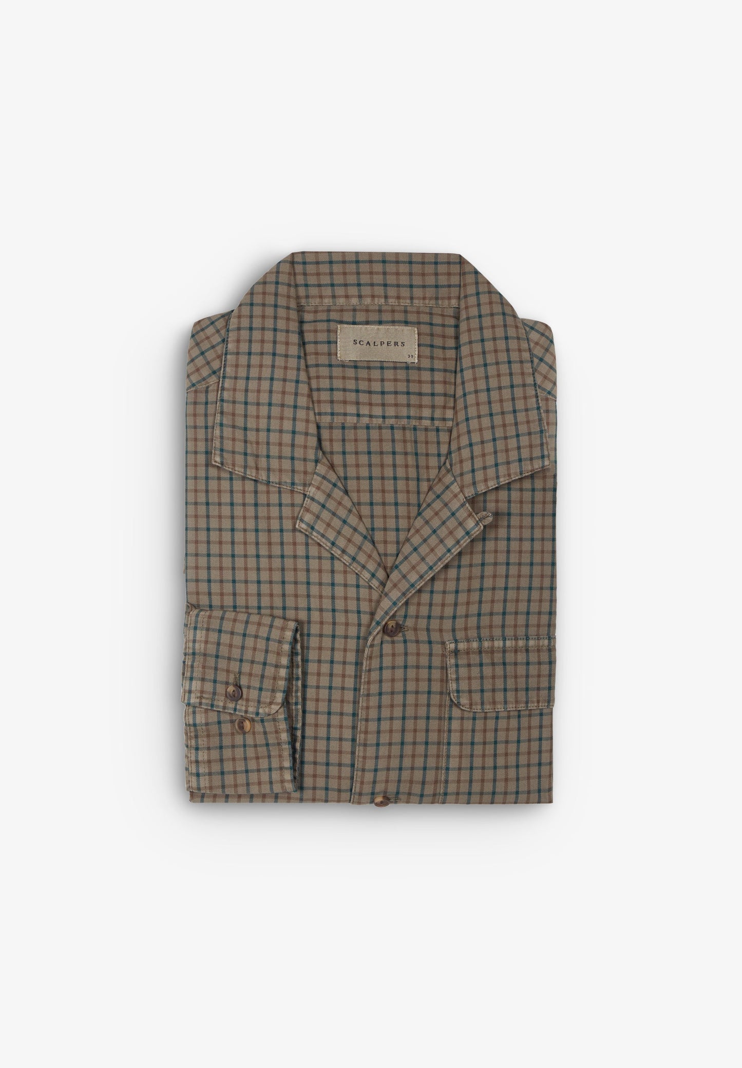 CAMISA DE PIJAMA EM XADREZ