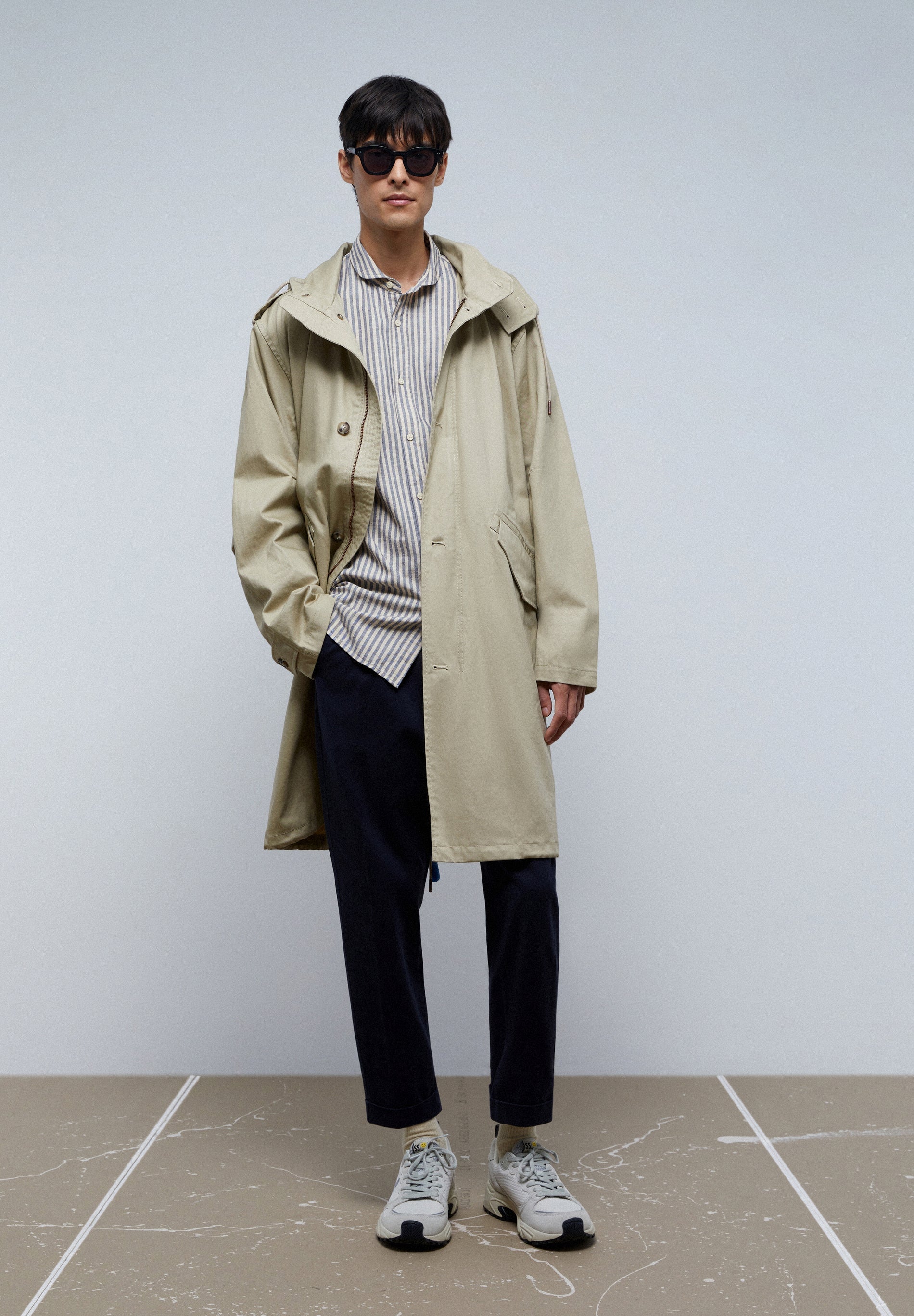 TRENCH PREMIUM DE ALGODÃO