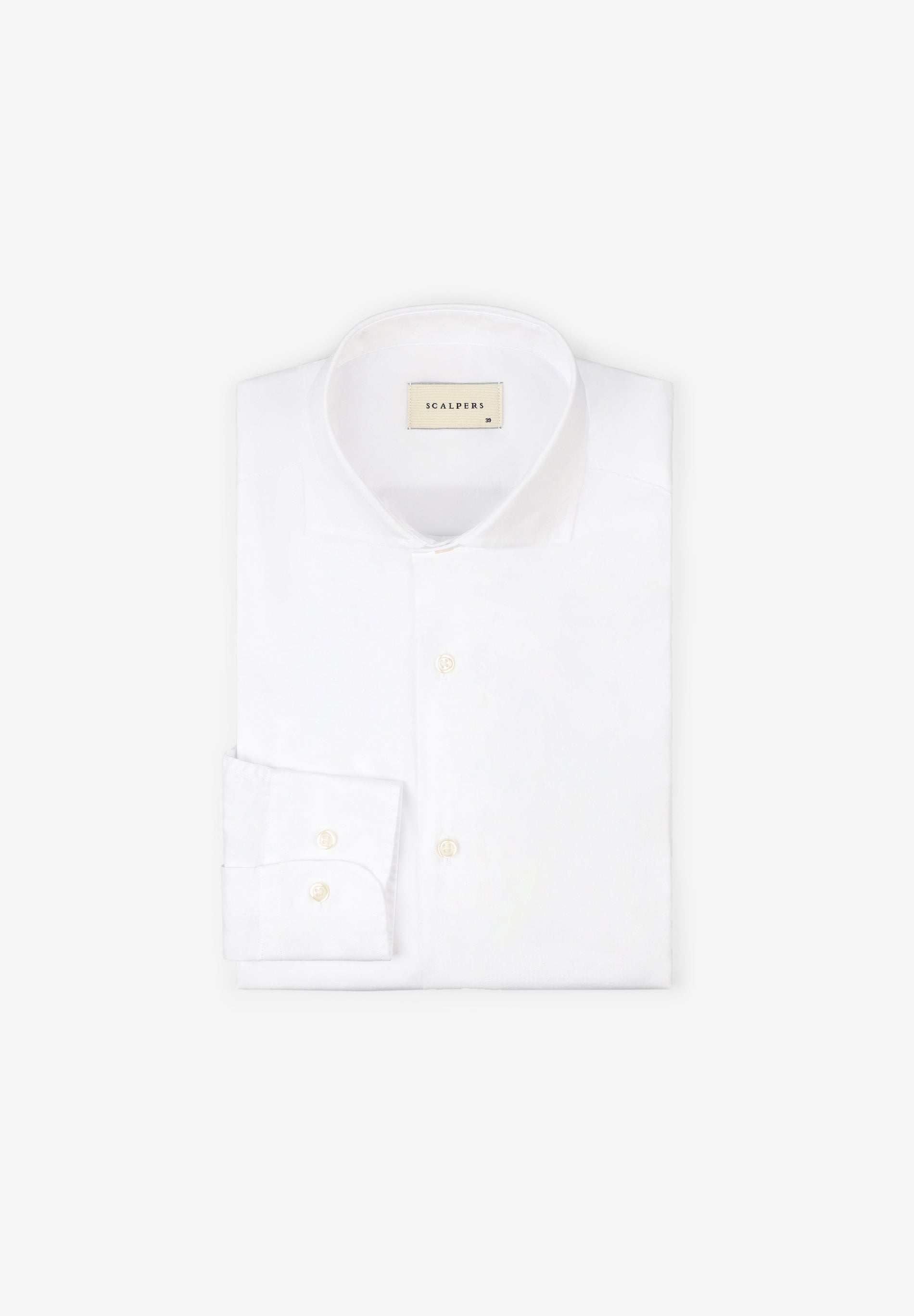 CAMISA DE VESTIDO DE PUNHO MISTO