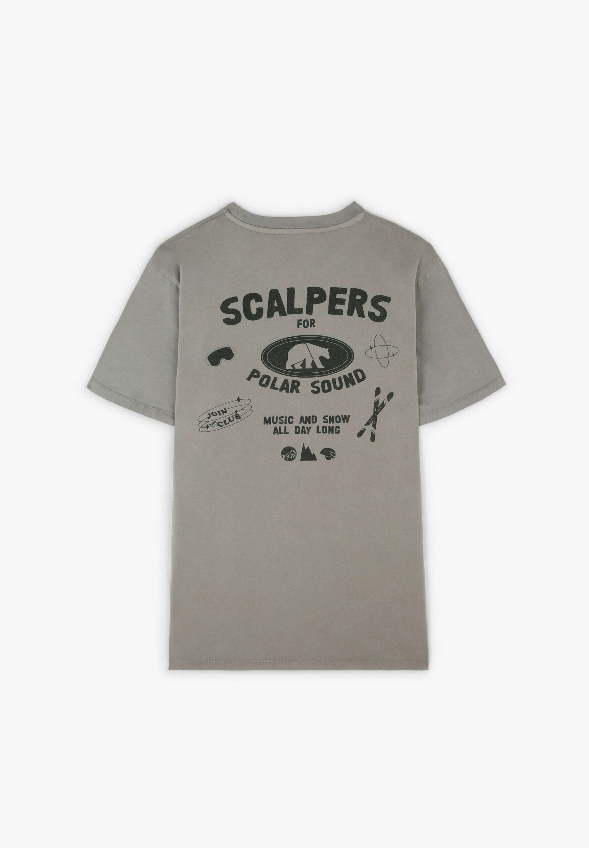 T-SHIRT COM LOGO URSO POLAR SOUND