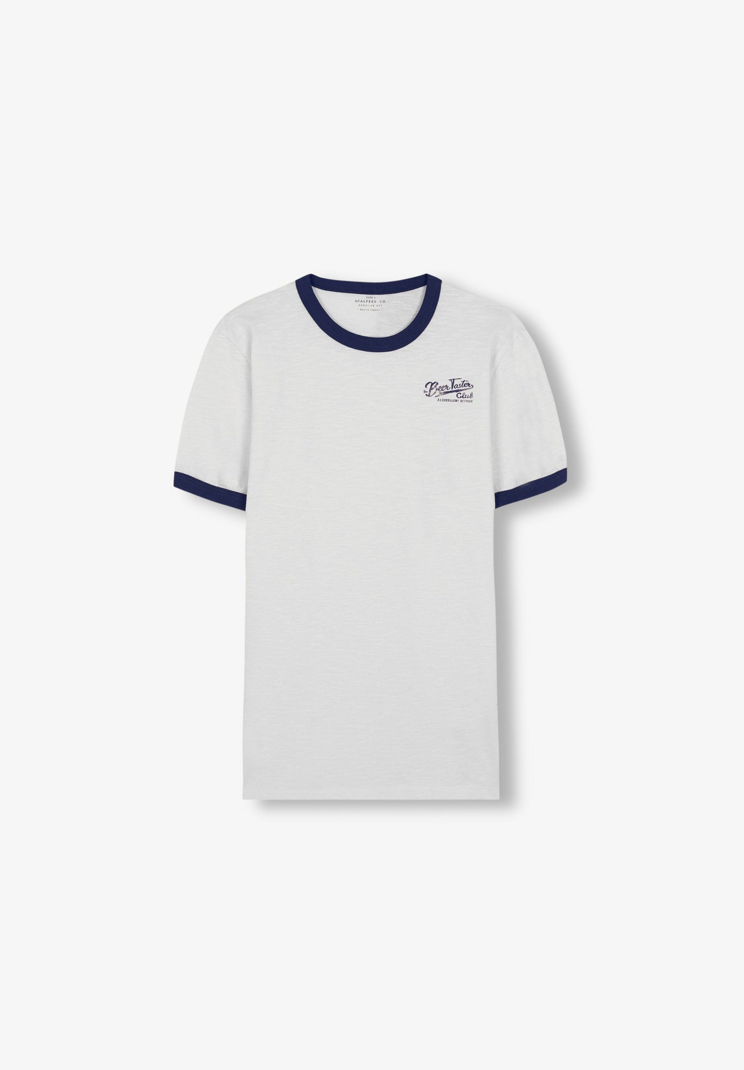 T-SHIRT FLAMÉ A CONTRASTAR