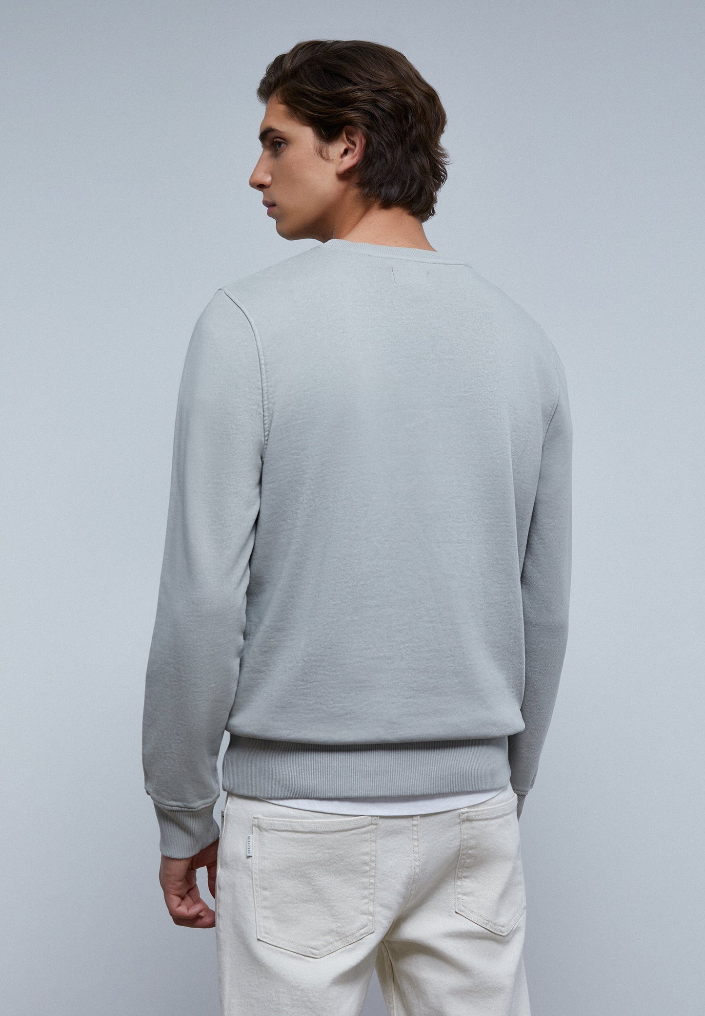 SWEATSHIRT COM SKULL EM RELEVO