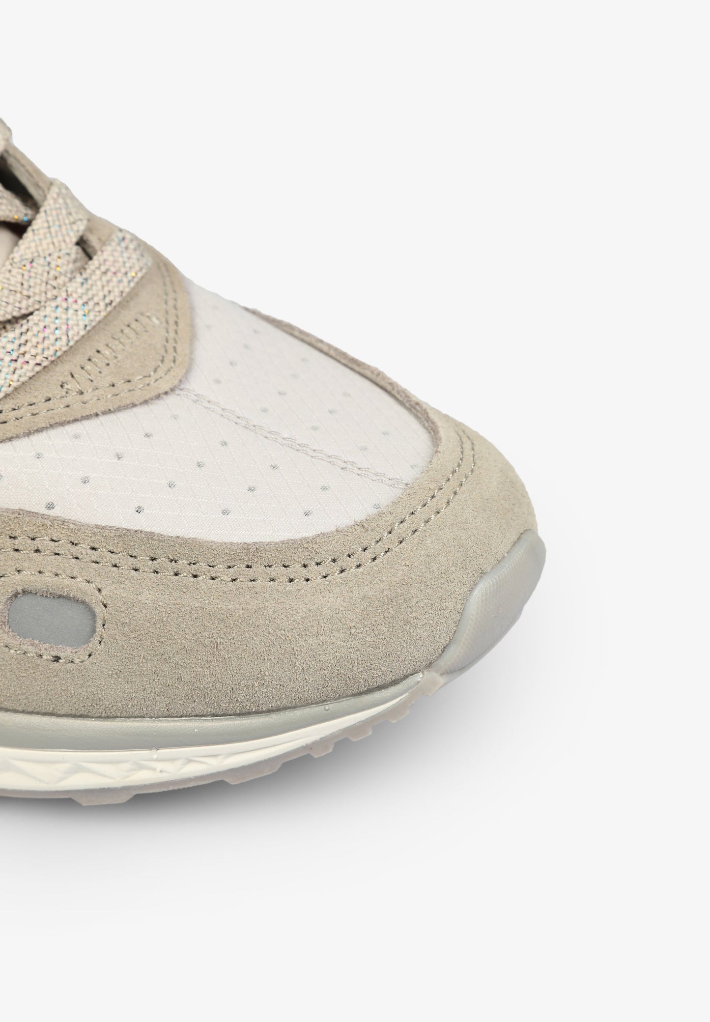 SAPATILHAS EM CAMURÇA TRICOLOR