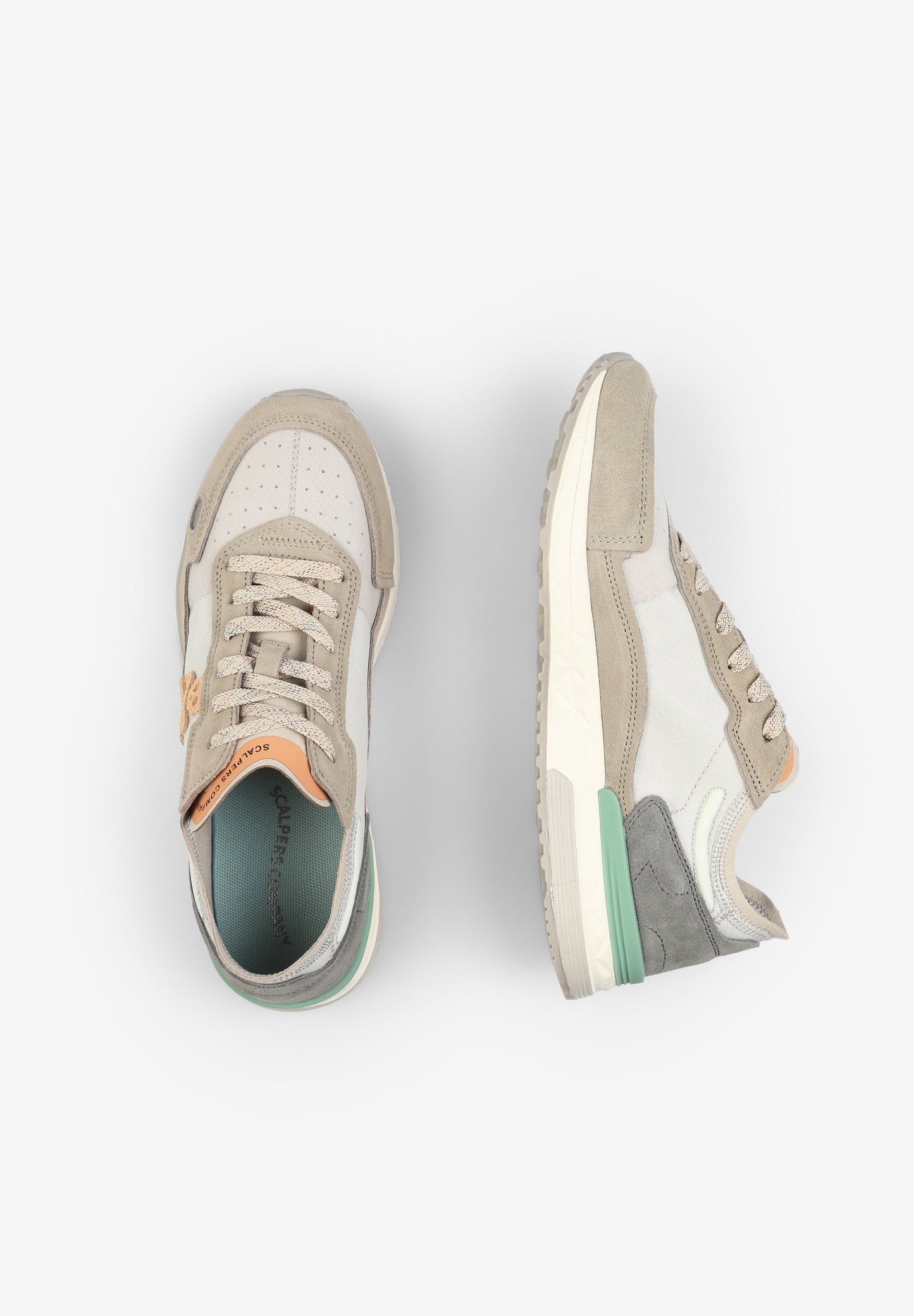 SAPATILHAS EM CAMURÇA TRICOLOR