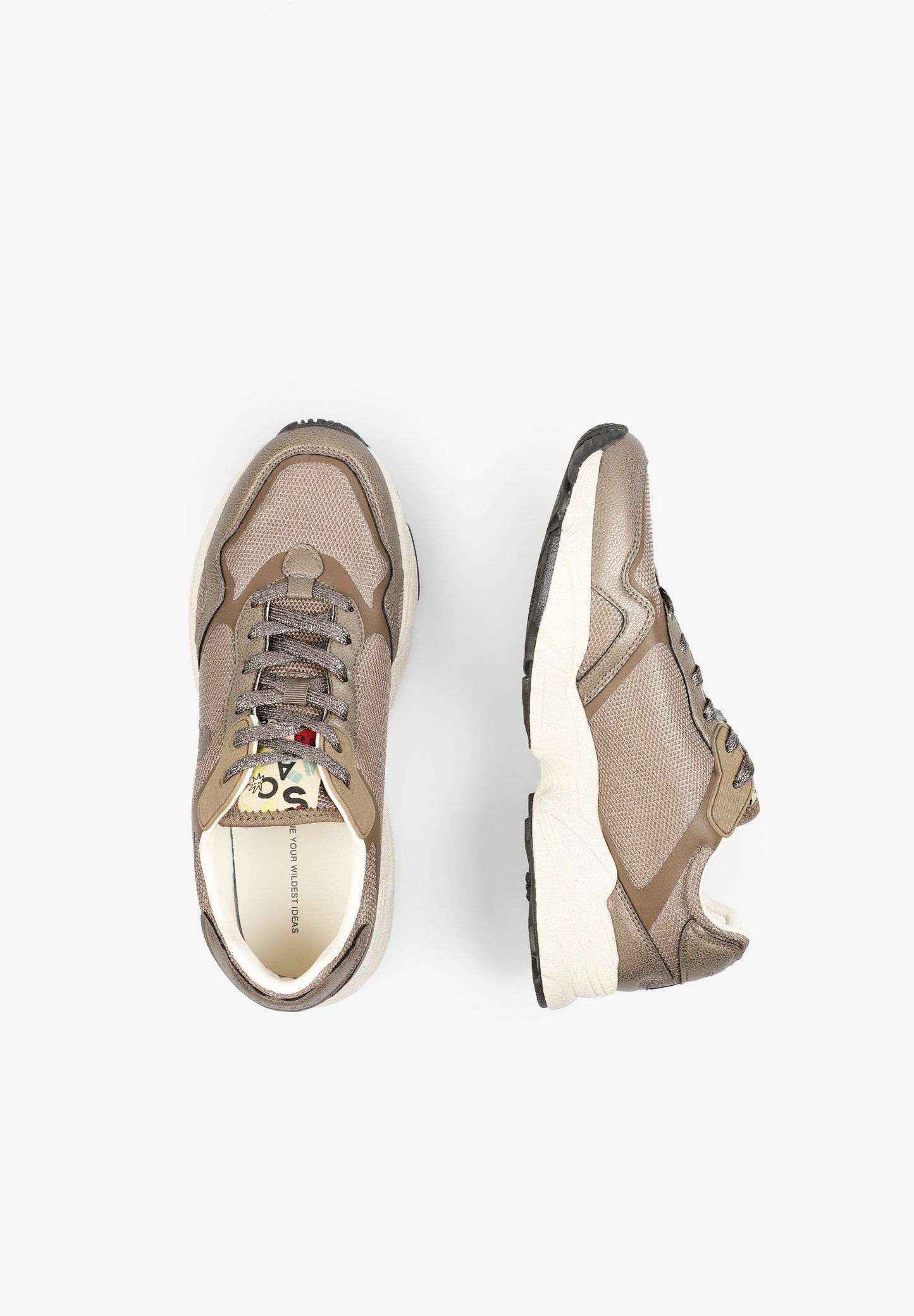 SAPATILHAS COM SOLA GROSSA