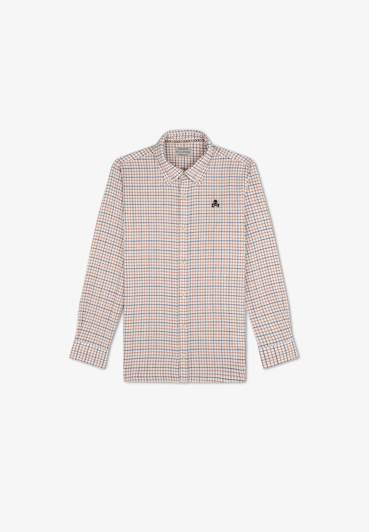 CAMISA XADREZ COM SKULL