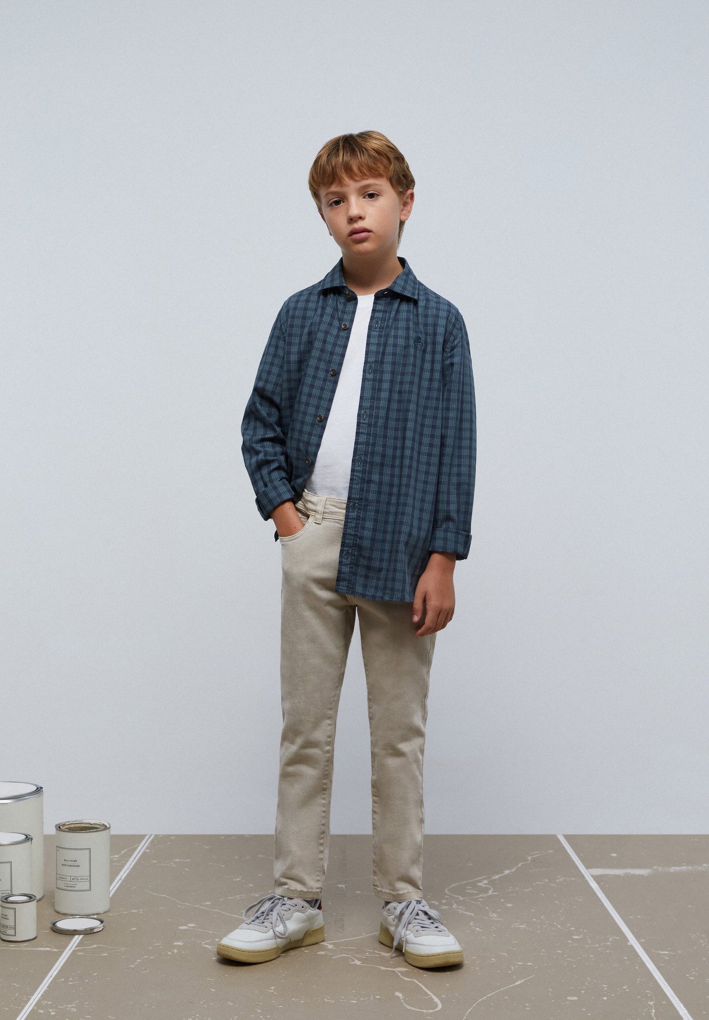 CAMISA DE XADREZ COM SKULL NO TOM