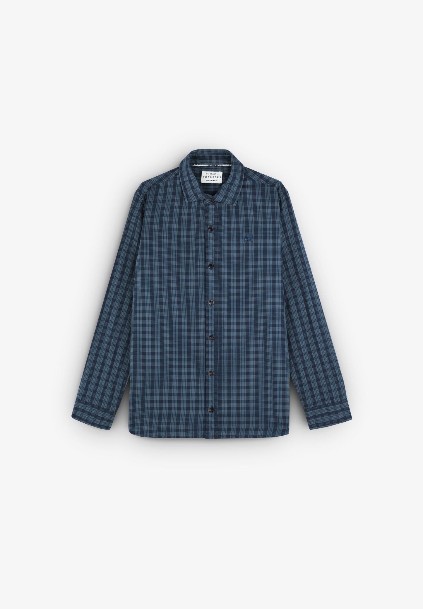 CAMISA DE XADREZ COM SKULL NO TOM