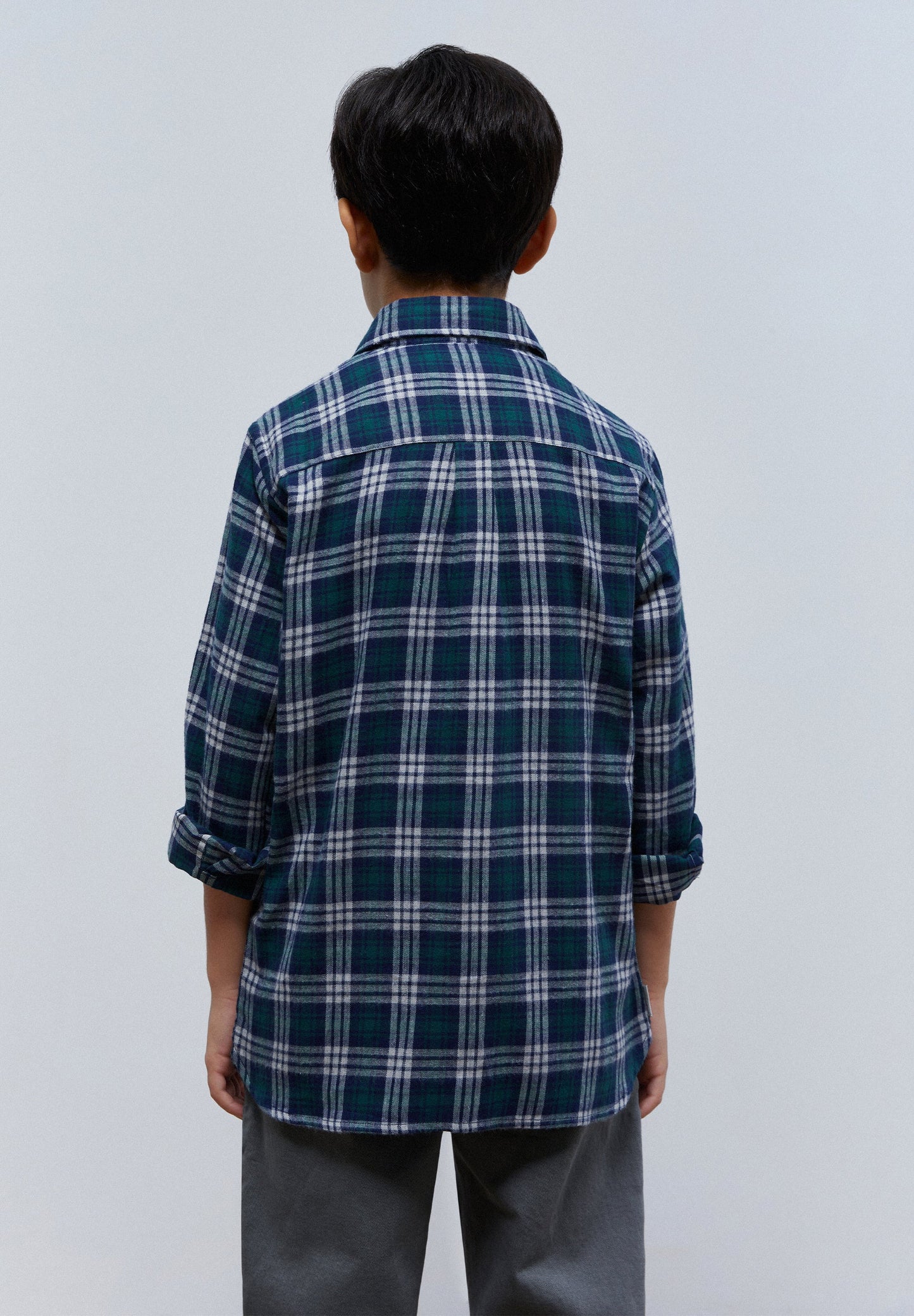 CAMISA POLO COM PADRÃO TARTAN