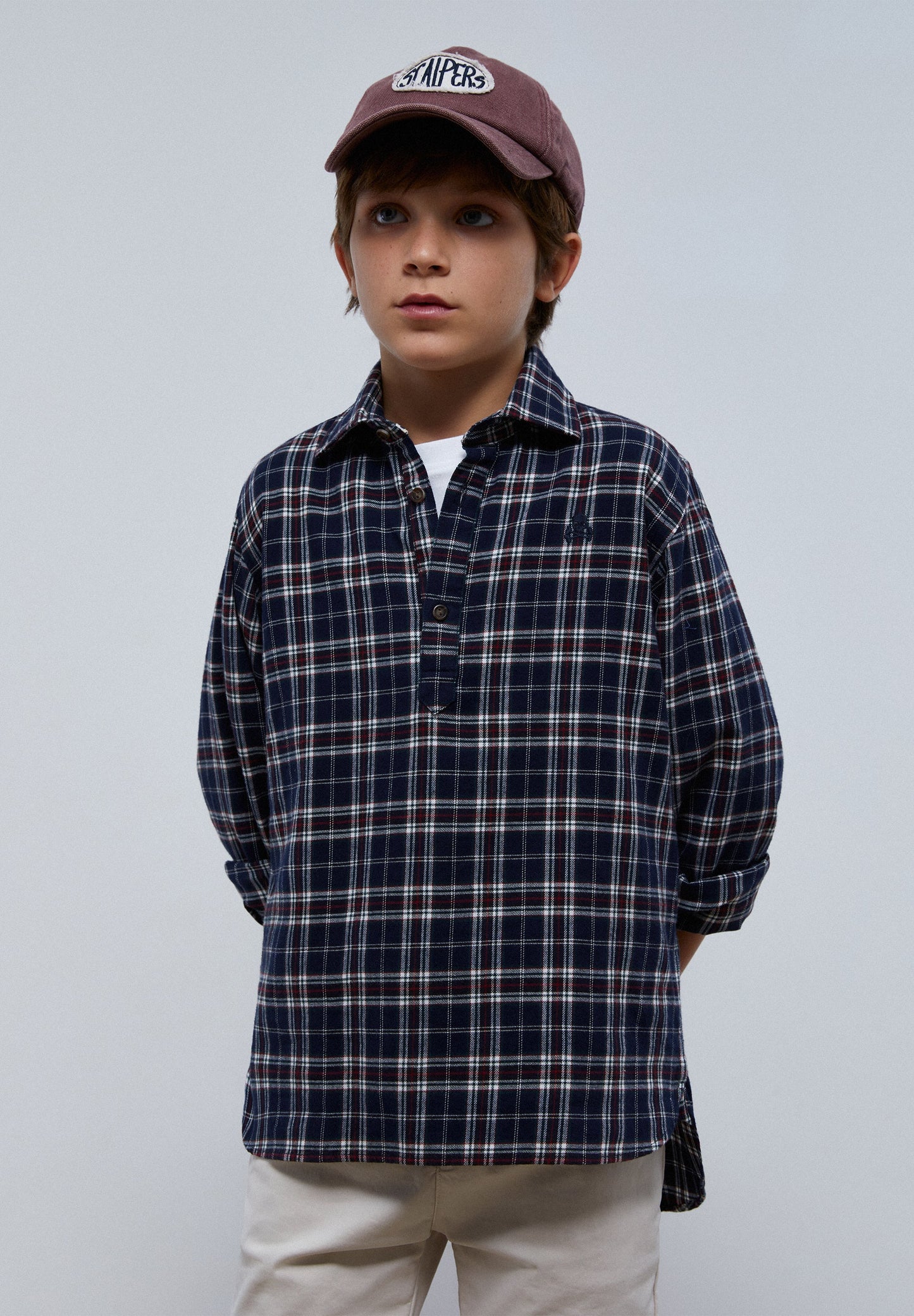 CAMISA T-SHIRT XADREZ