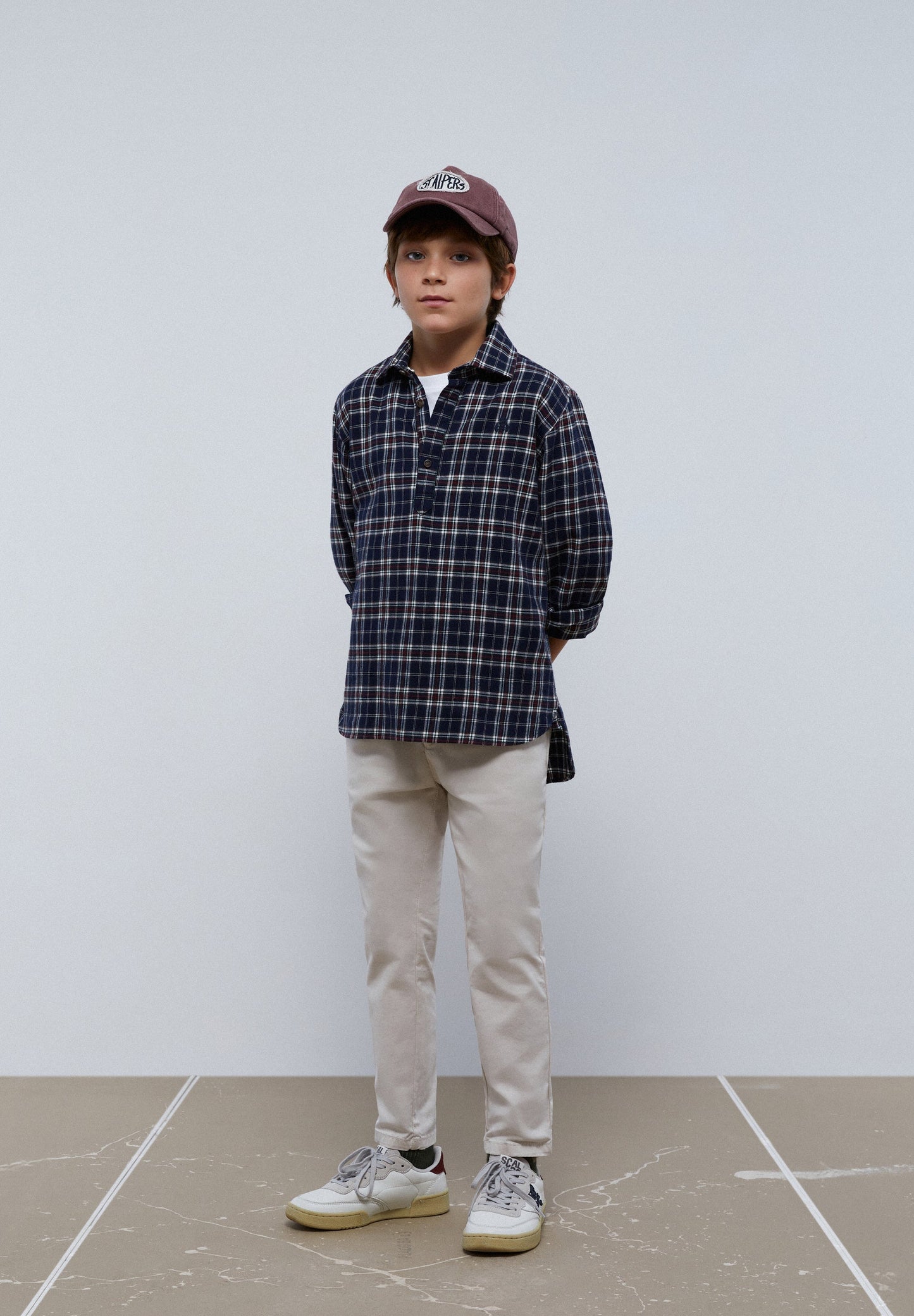 CAMISA T-SHIRT XADREZ