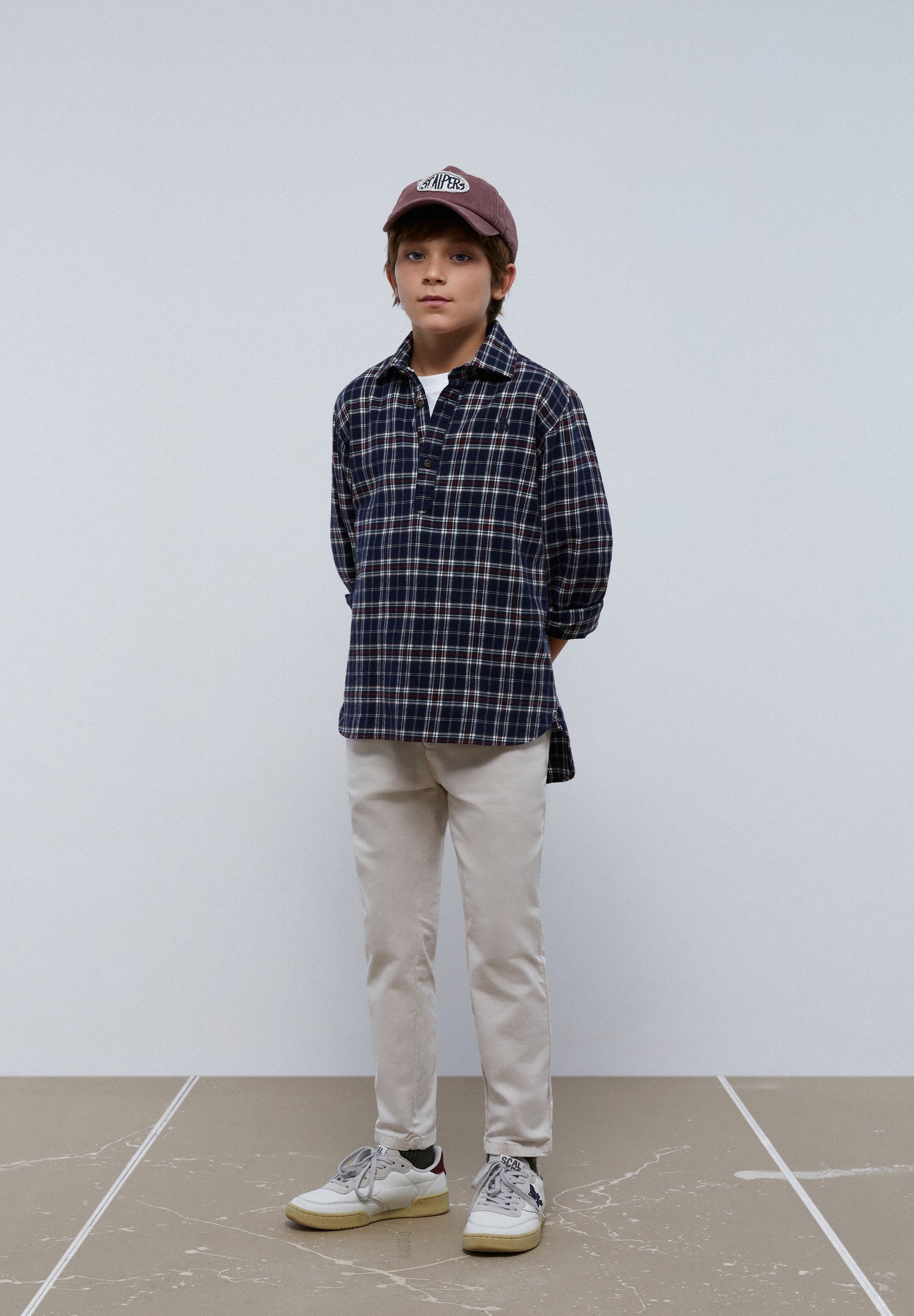 CAMISA T-SHIRT XADREZ