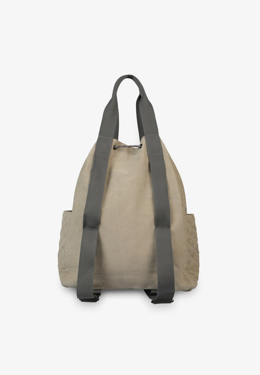 BOLSA MOCHILA EM CANVAS