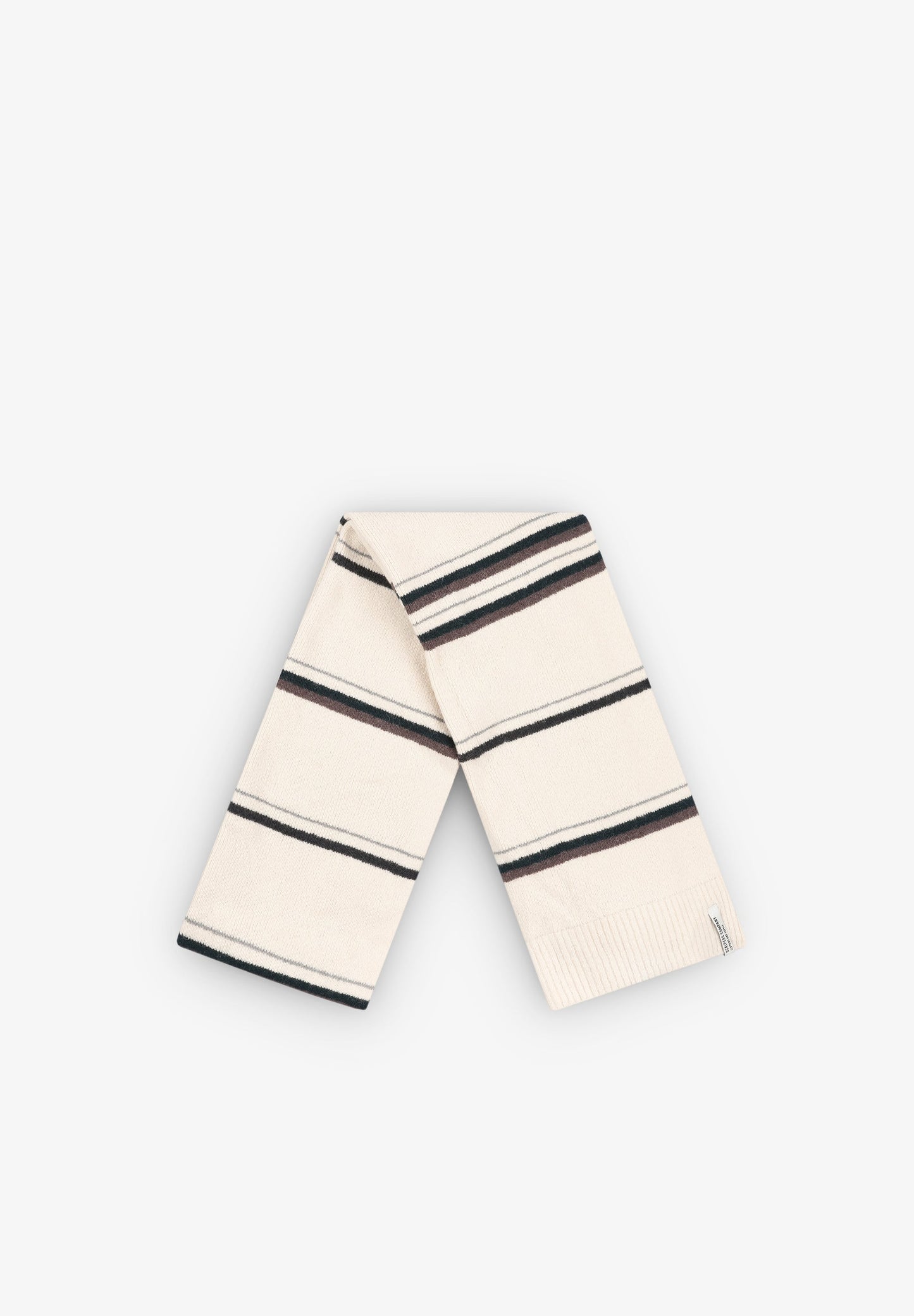 CACHECOL DE MALHA COM RISCAS BICOLOR