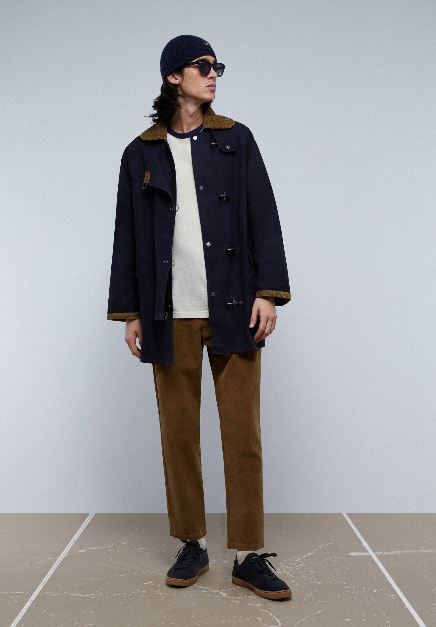 PARKA PREMIUM COM LINHAS VIVAS EM BOMBAZINA