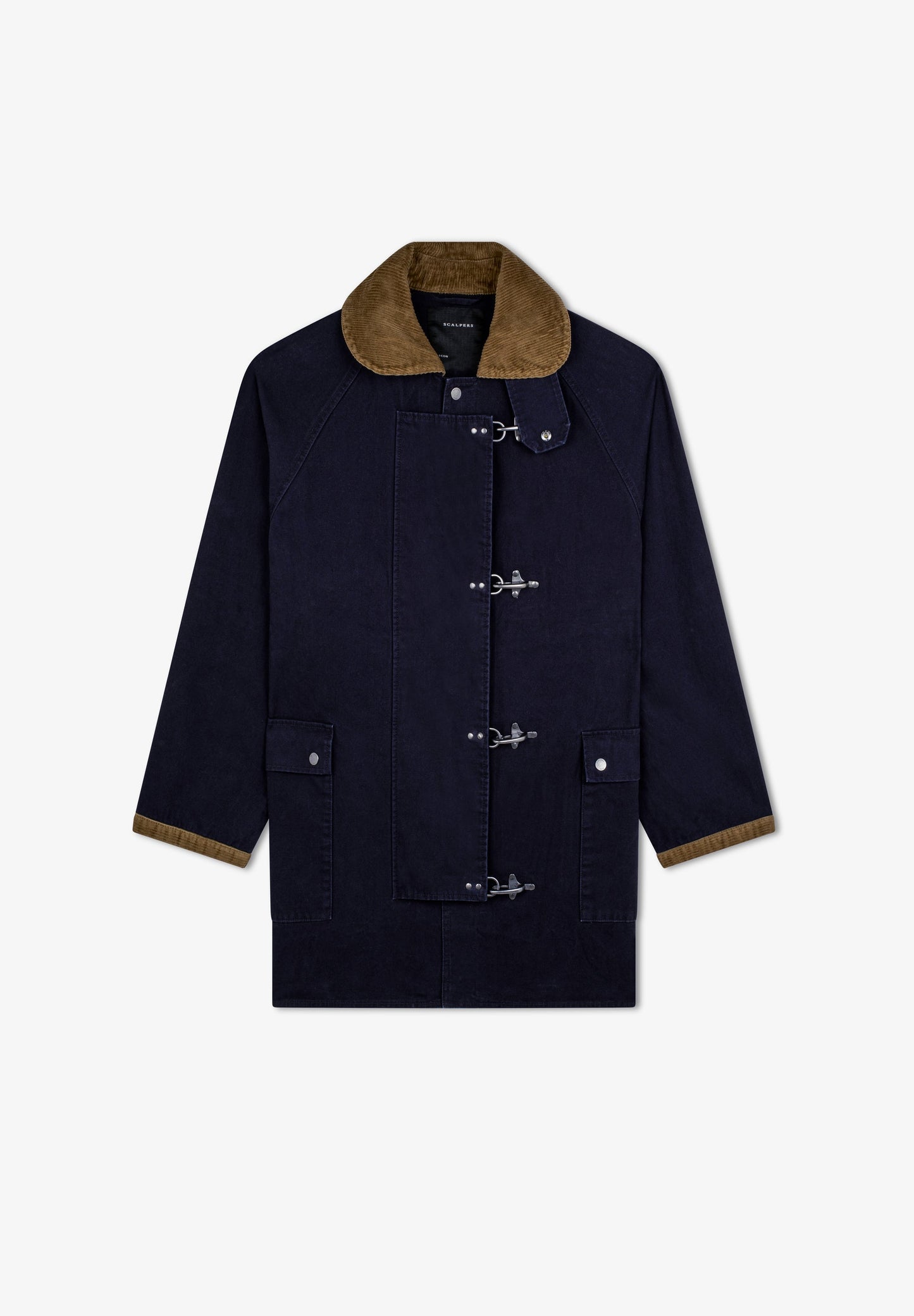 PARKA PREMIUM COM LINHAS VIVAS EM BOMBAZINA