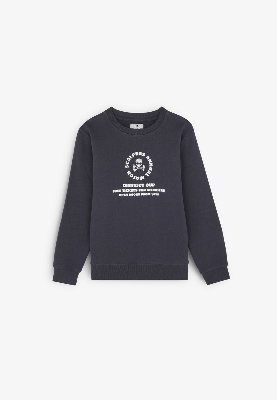 SWEATSHIRT COM PADRÃO À FRENTE EM RELEVO