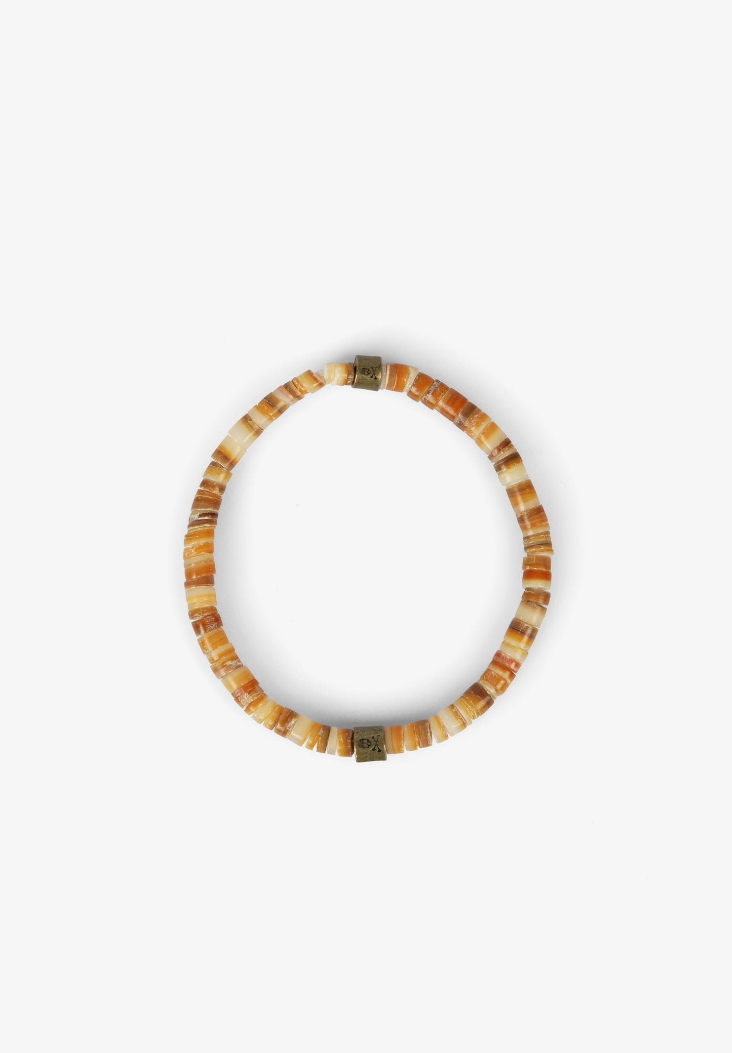 PULSEIRA DE PEDRAS COM PORMENOR METÁLICO