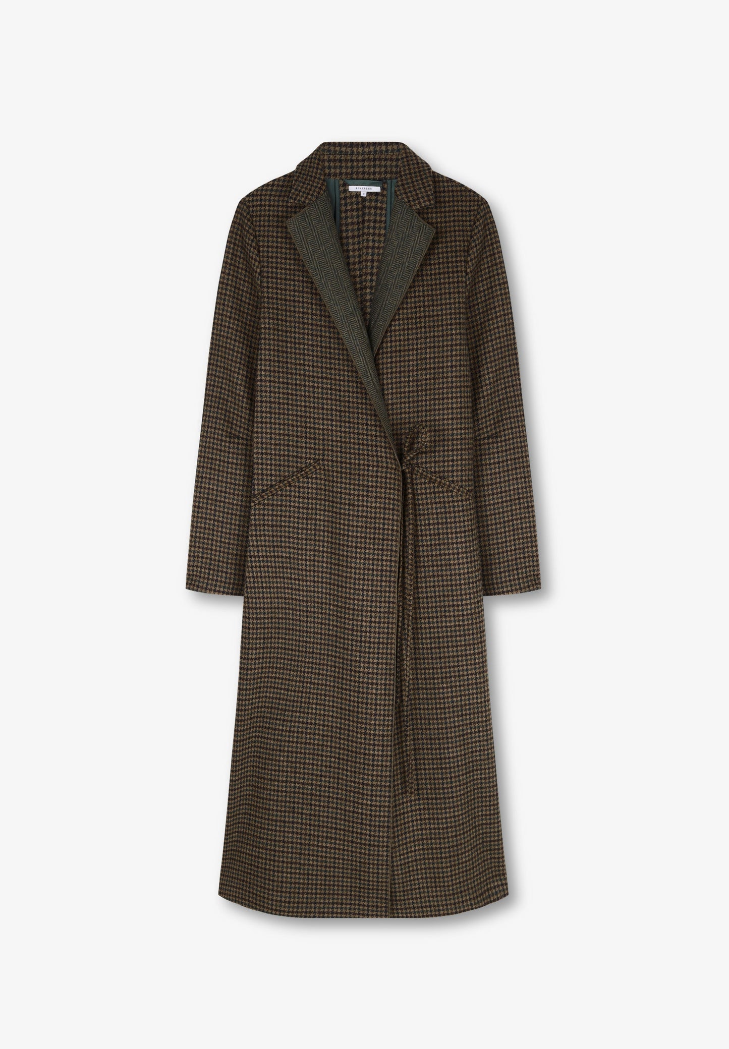 CASACO COM PORMENOR DE GOLA ESPIGA