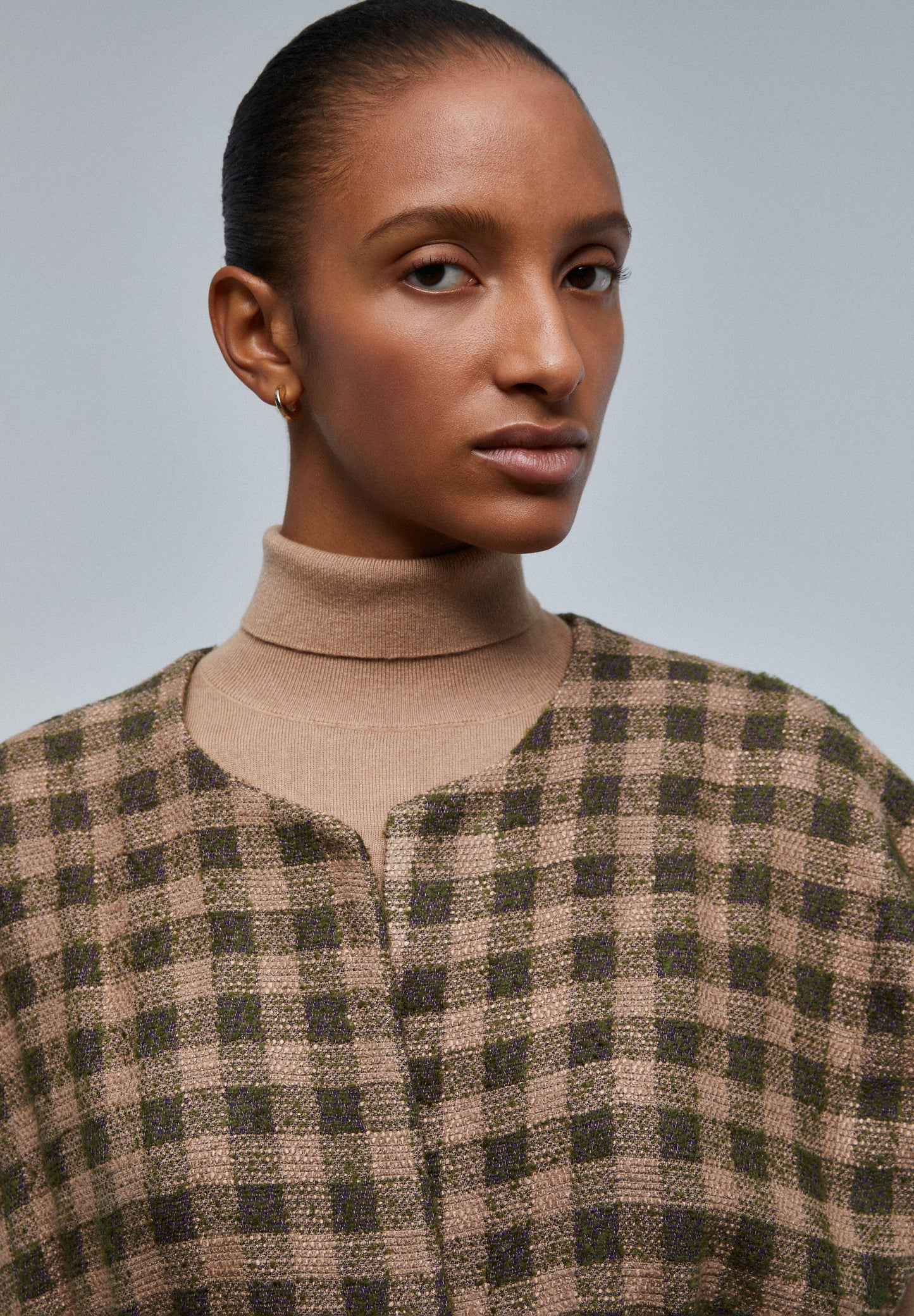 COLETE XADREZ COM LAÇO