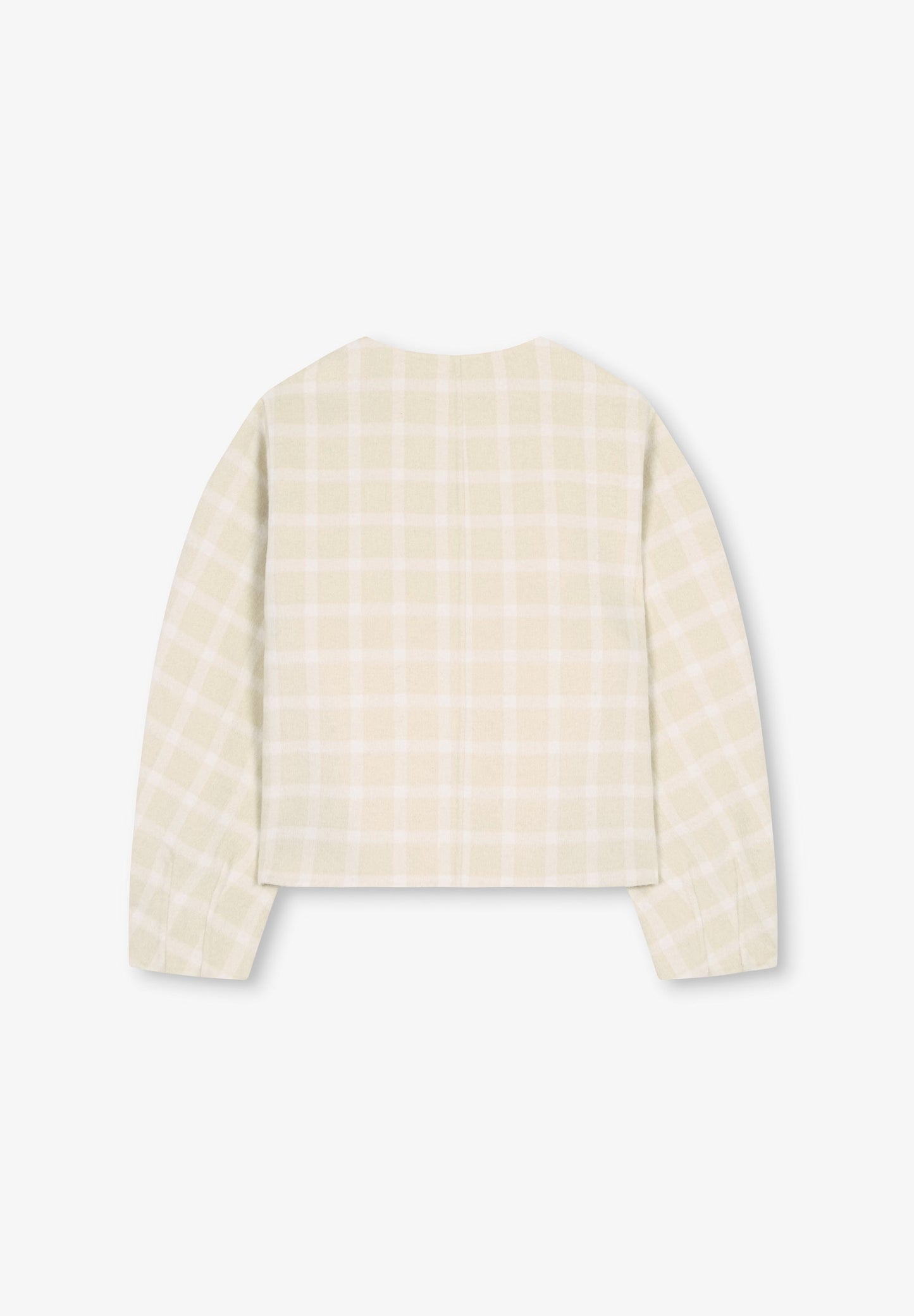 CARDIGAN EM LÃ XADREZ