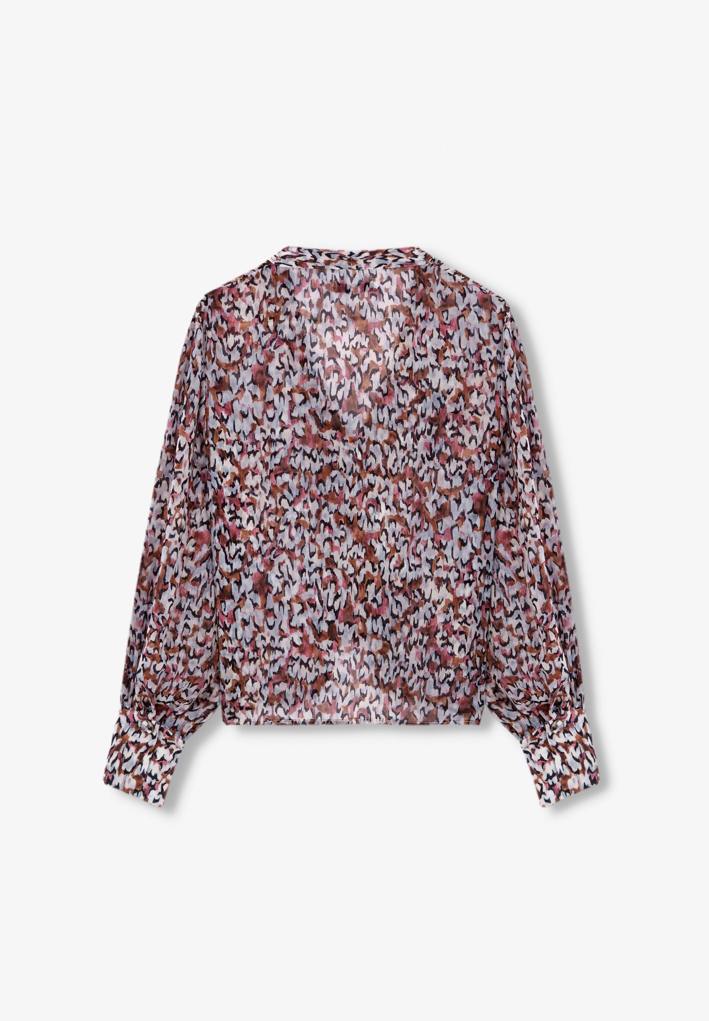 BLUSA COM PADRÃO DRAPEADA