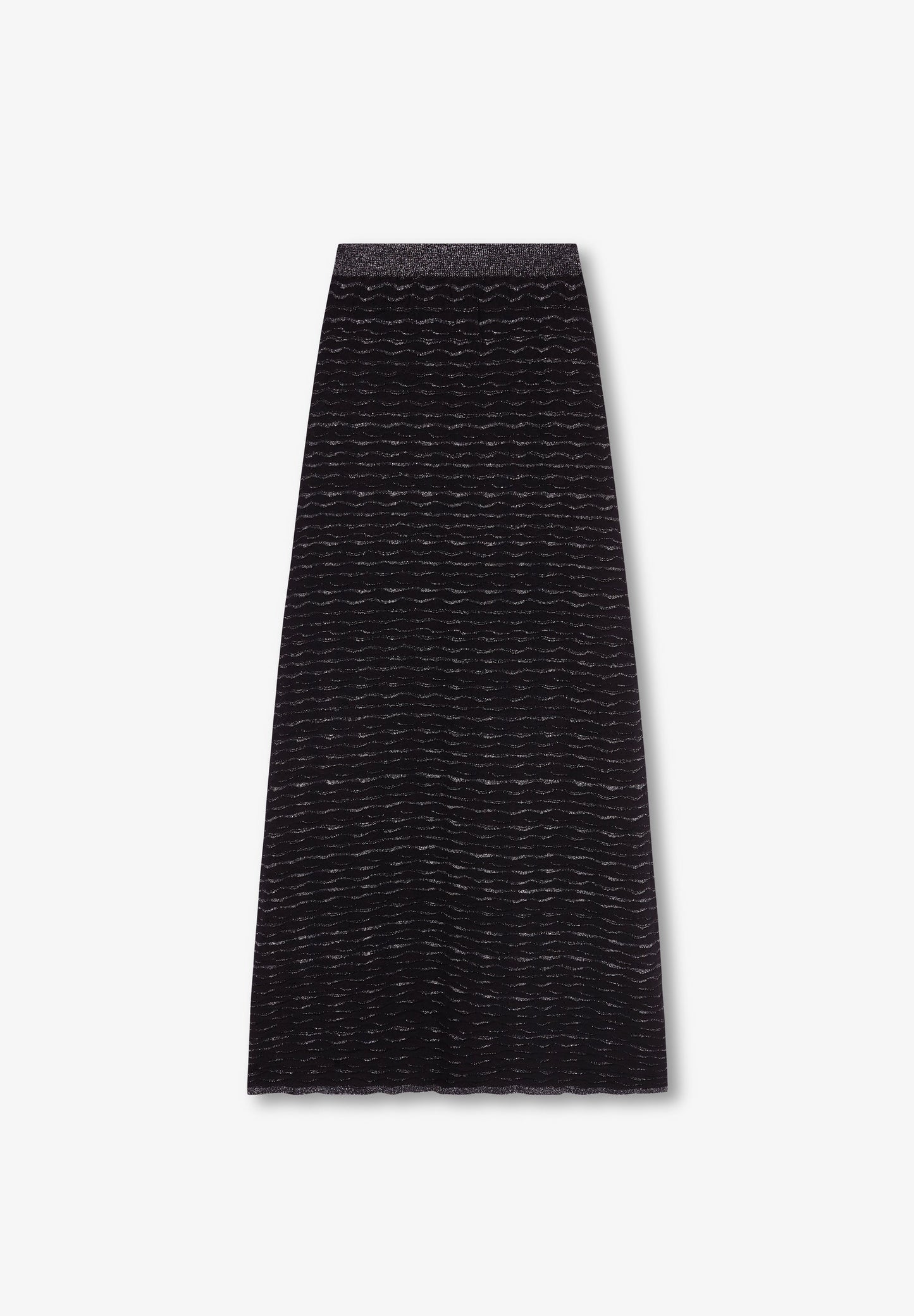 SAIA MIDI DE MALHA COM FIO METALIZADO