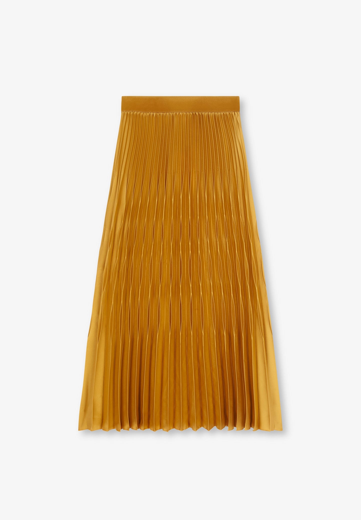 SAIA PLISSADA ACETINADA