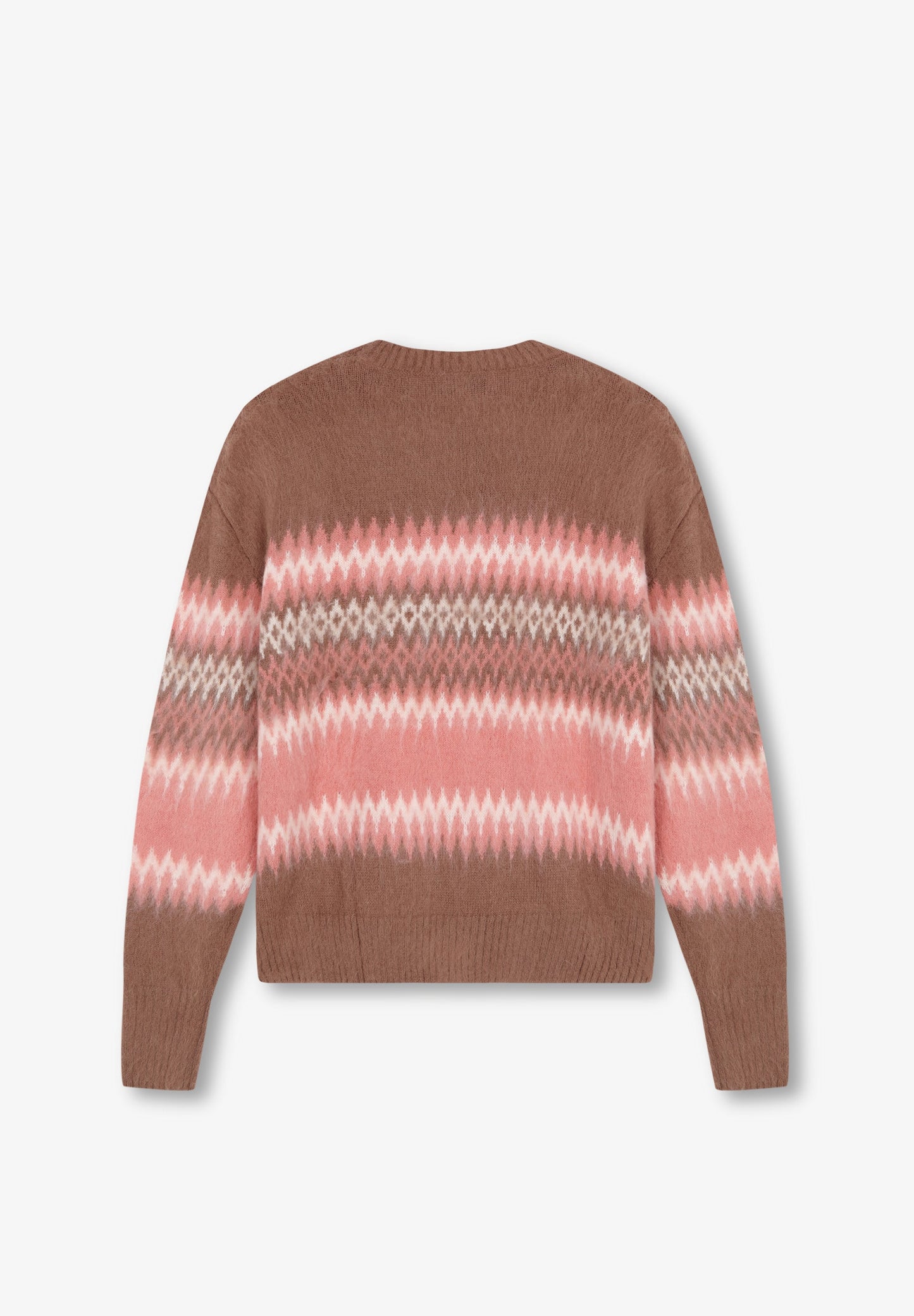 SWEATER DE MALHA COM CONTRASTES