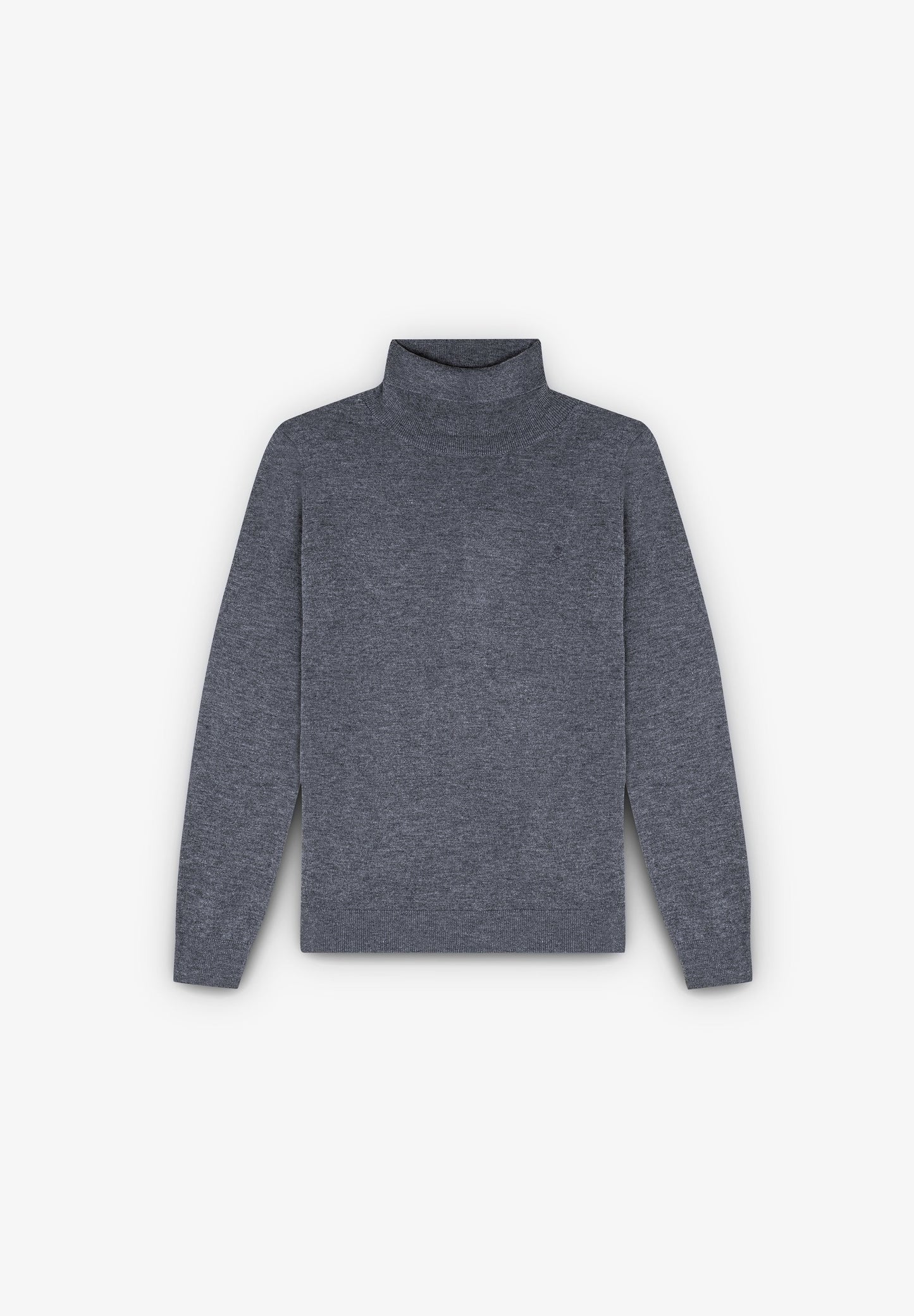 SWEATER DE MALHA E GOLA ALTA