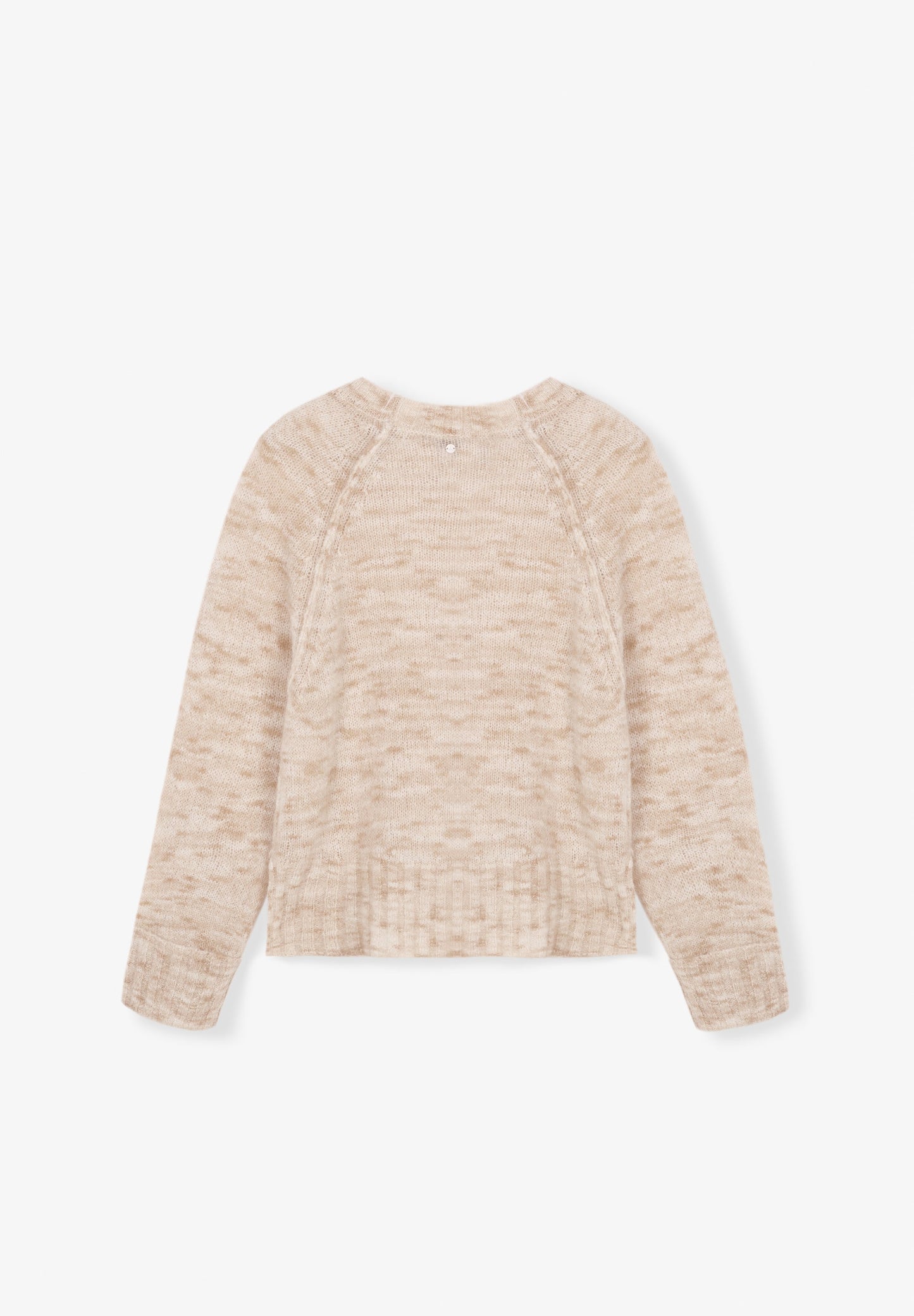 SWEATER DE MALHA COM MANGA RAGLÃ