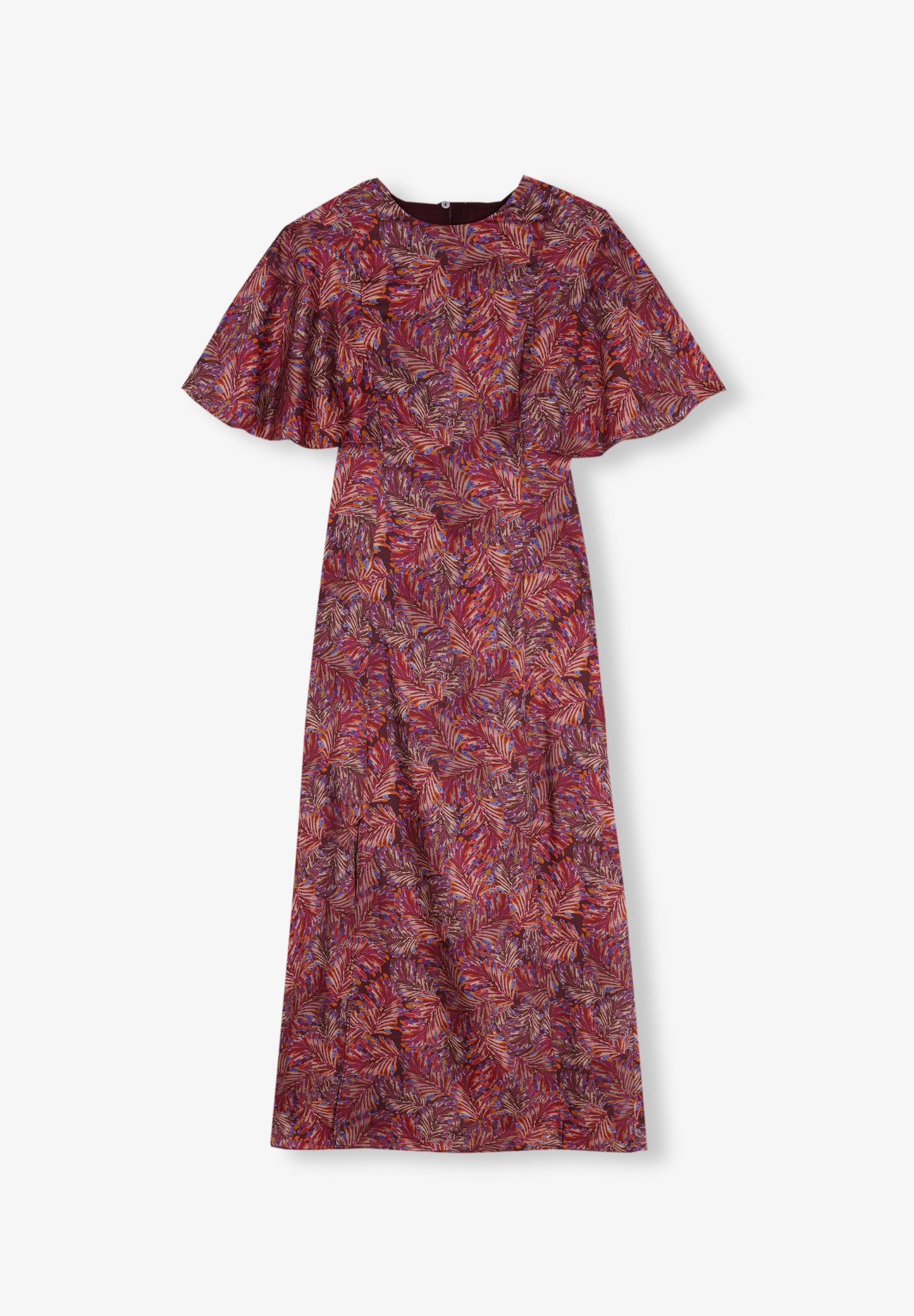 VESTIDO COM ABERTURA ATRÁS