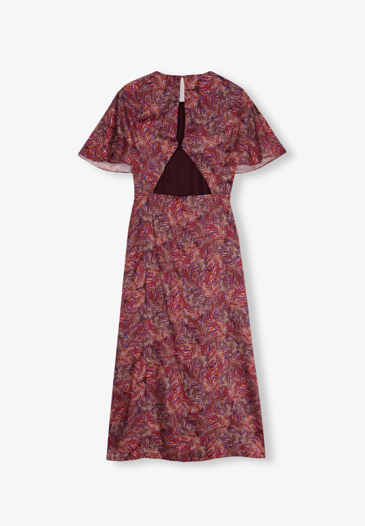 VESTIDO COM ABERTURA ATRÁS