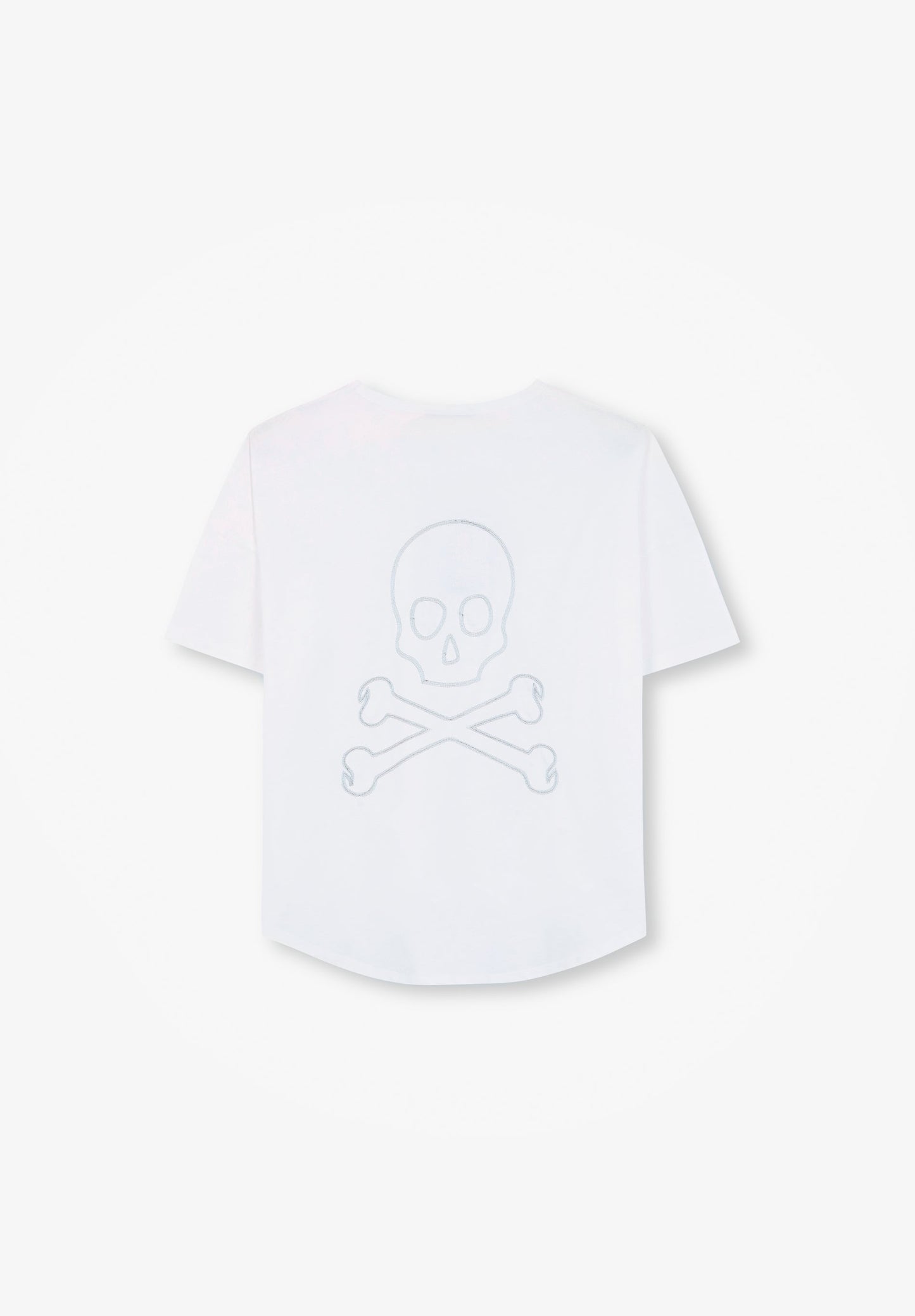 T-SHIRT COM COSTURA À FRENTE