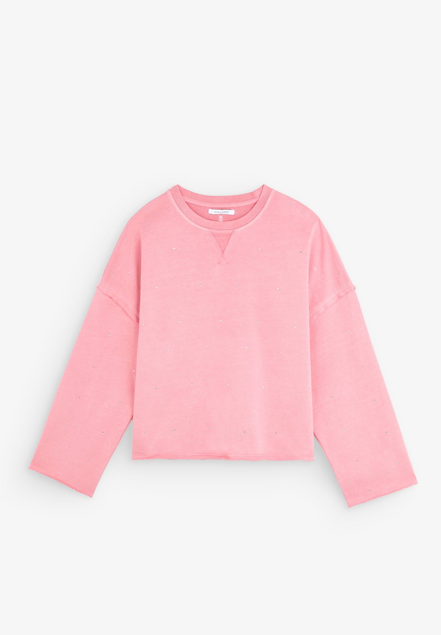 SWEATSHIRT COM PORMENOR DE CRISTAIS