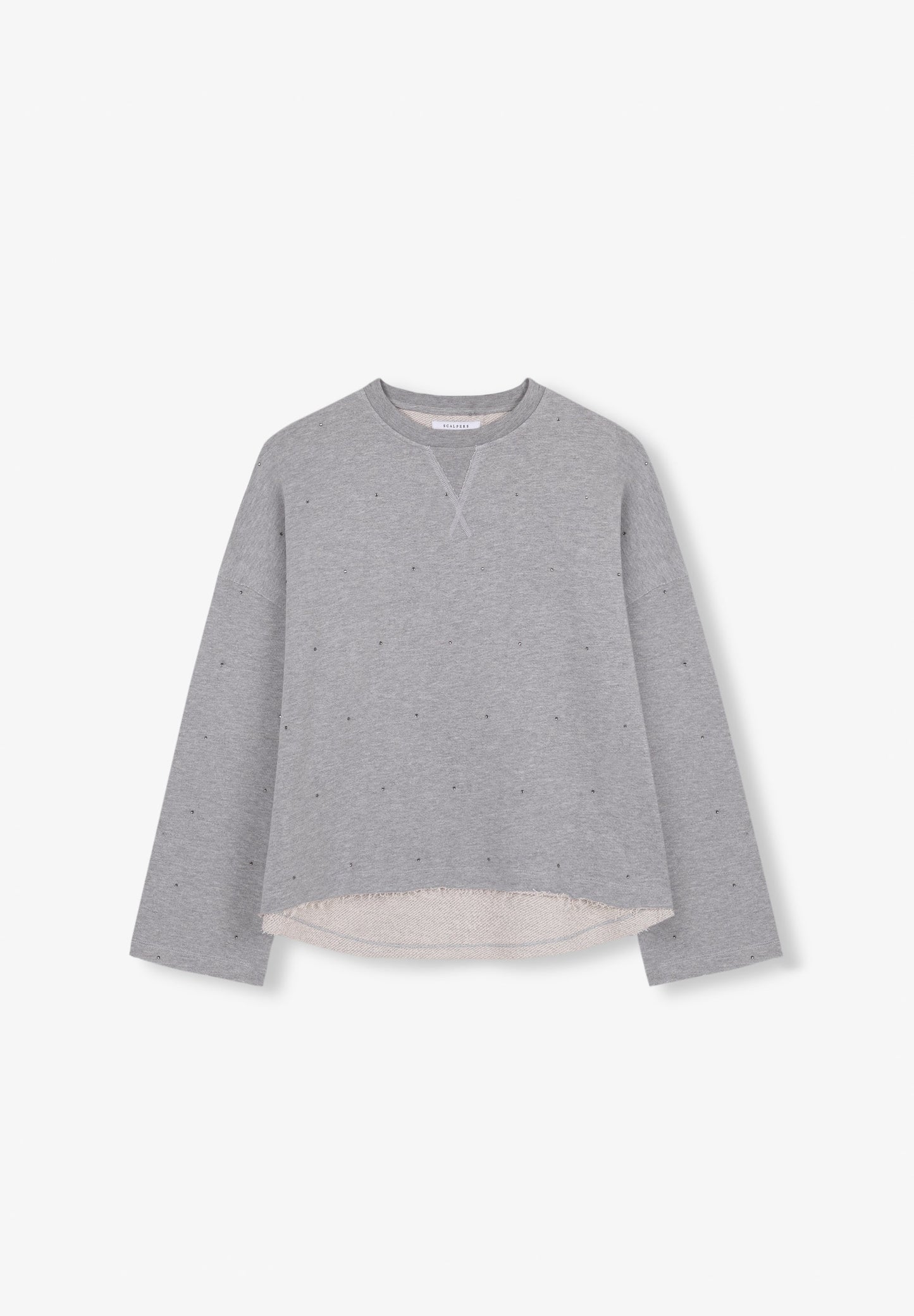 SWEATSHIRT COM PORMENOR DE CRISTAIS