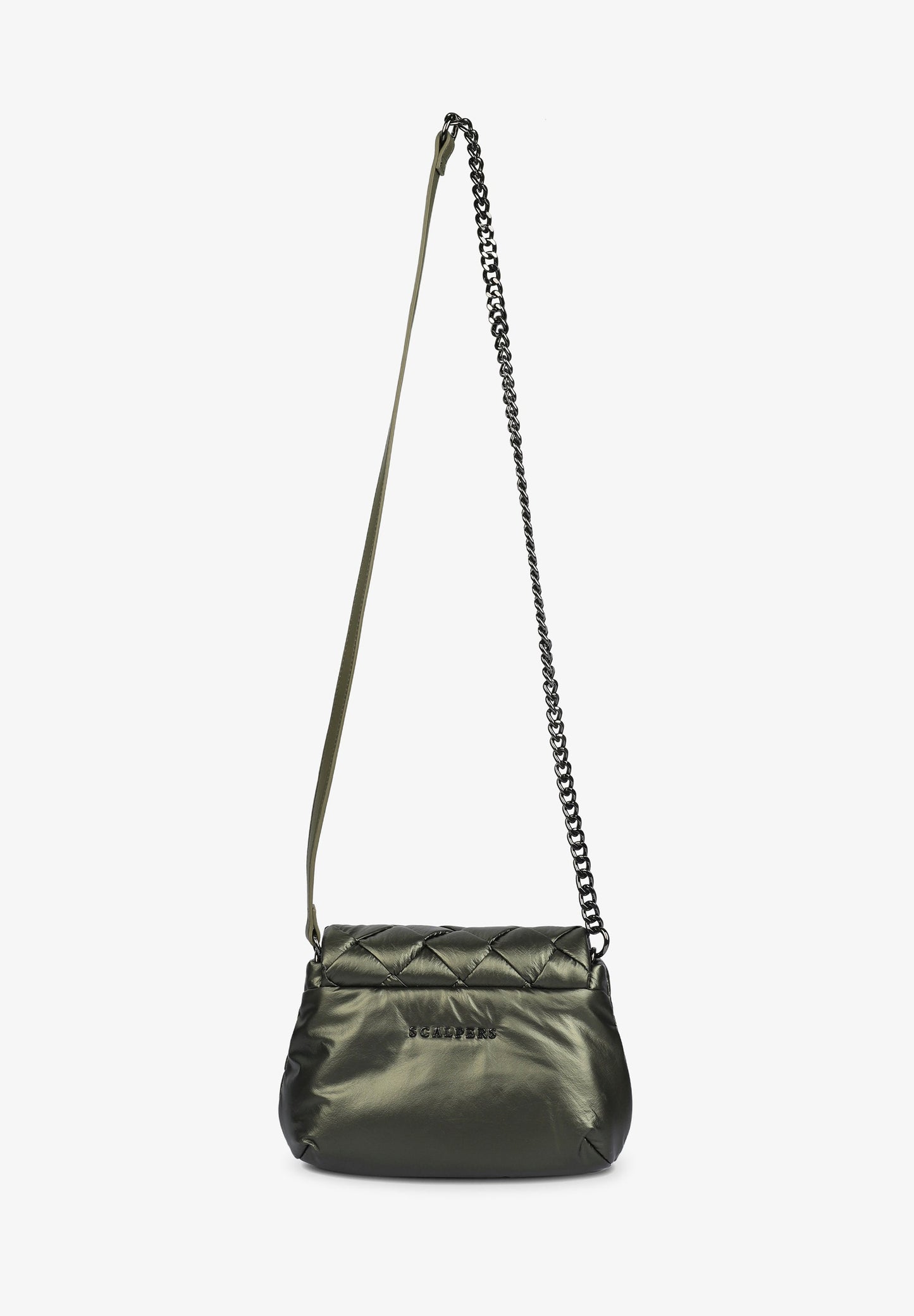 BOLSA ACOLCHOADA COM ALÇA MULTIPOSIÇÃO