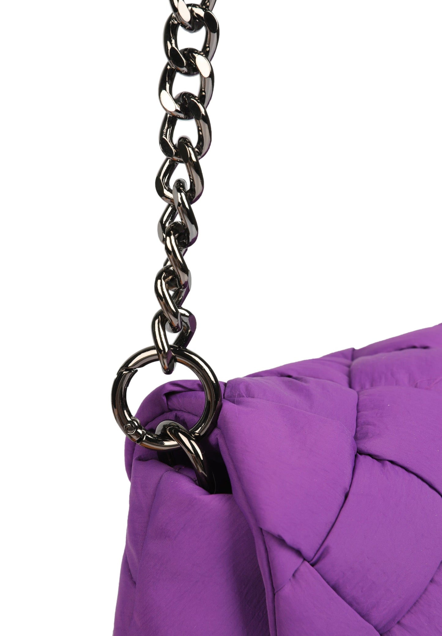 BOLSA ACOLCHOADA COM ALÇA MULTIPOSIÇÃO