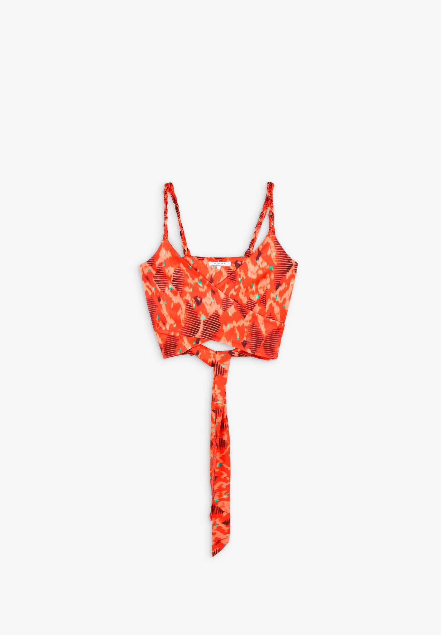 TOP COM PADRÃO CRUZADO