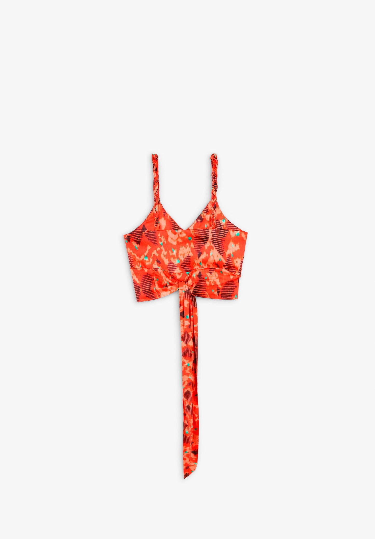 TOP COM PADRÃO CRUZADO