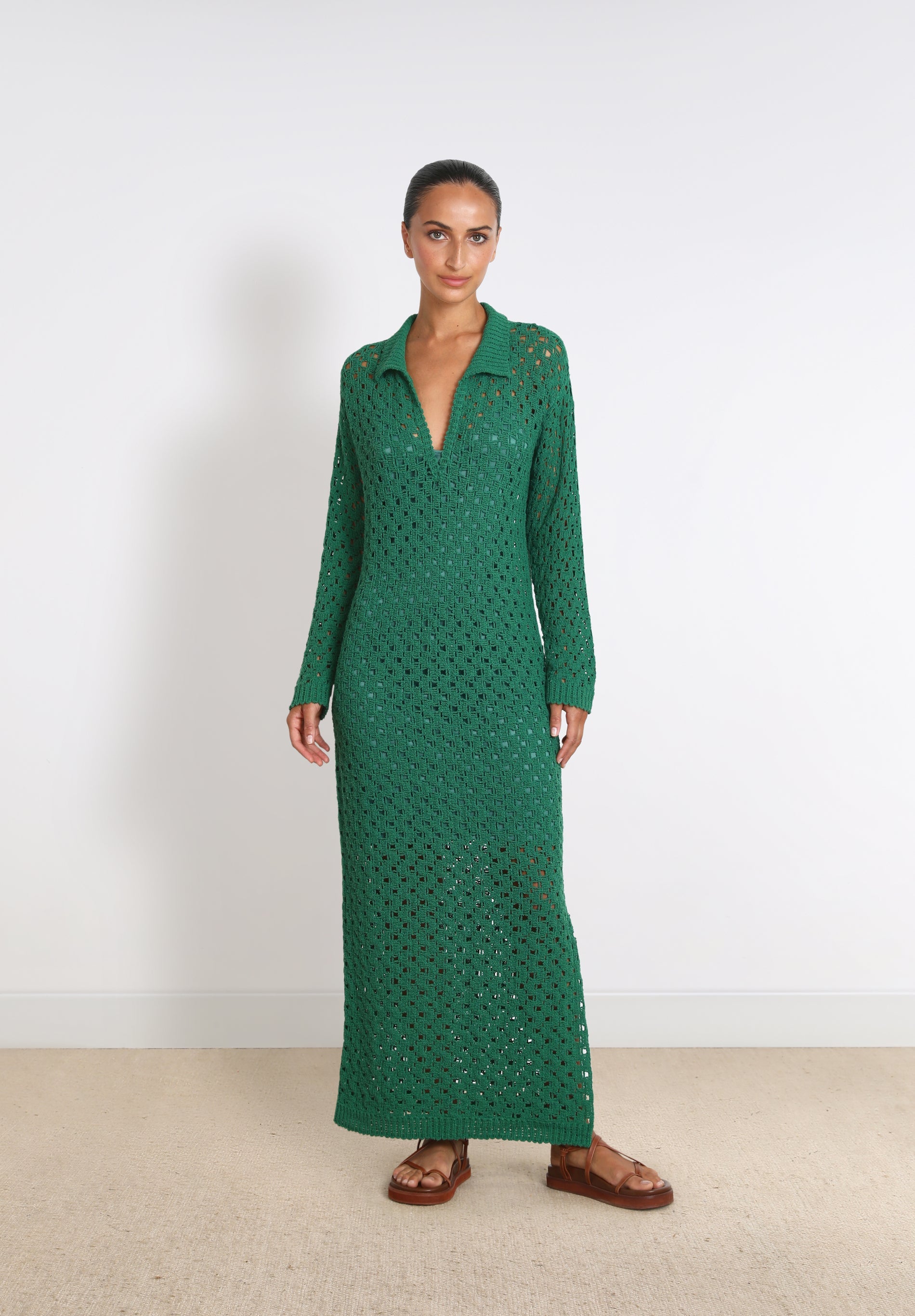 CAMISA POLO CROCHET DRESS