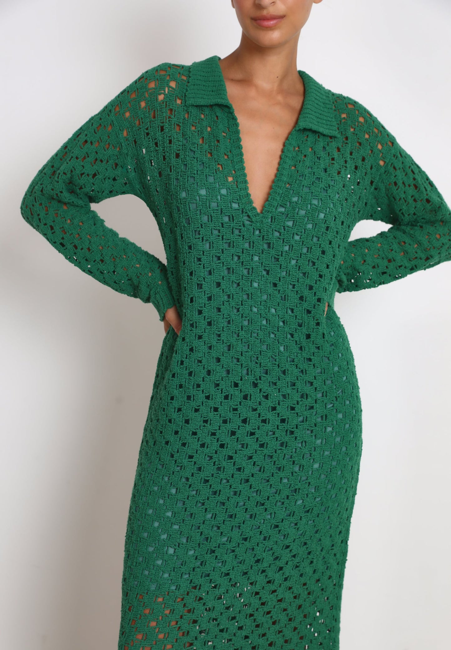 CAMISA POLO CROCHET DRESS